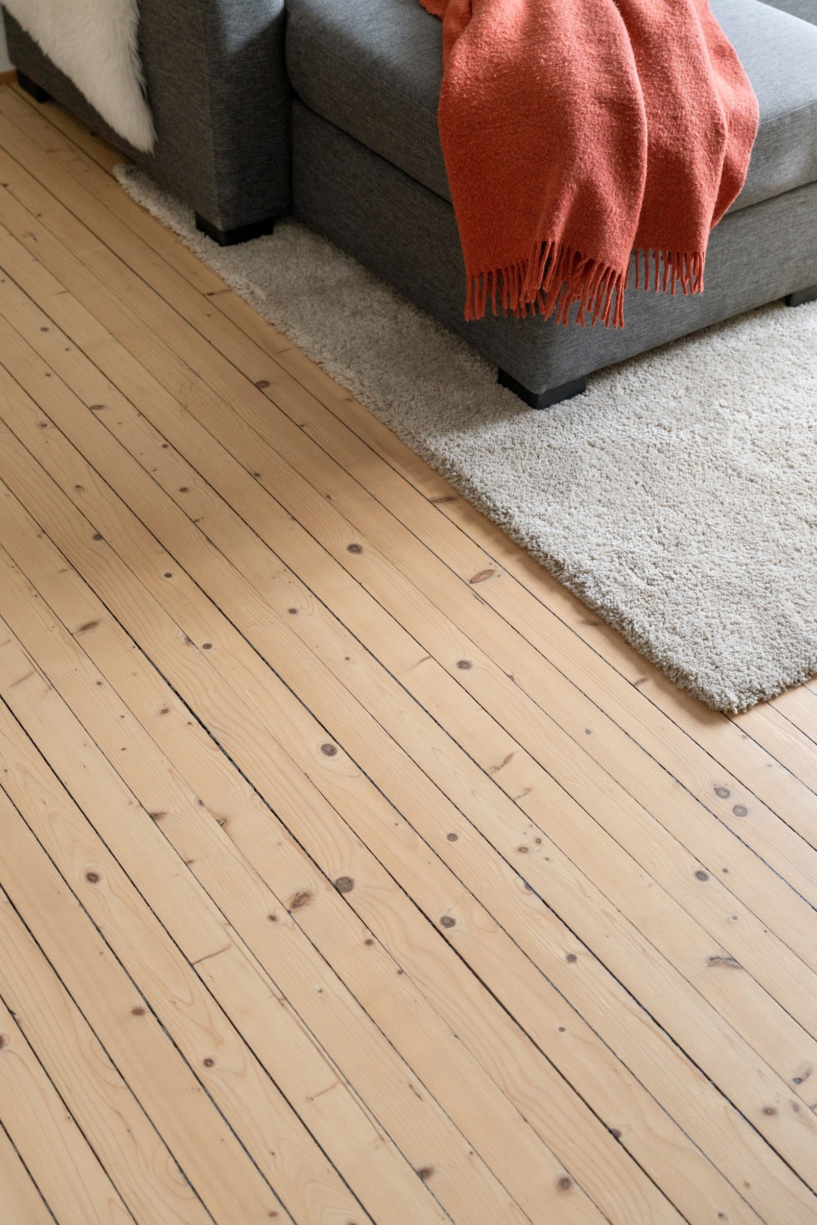 Orginalt tregulv nyslipt i 2021 Galleribilde