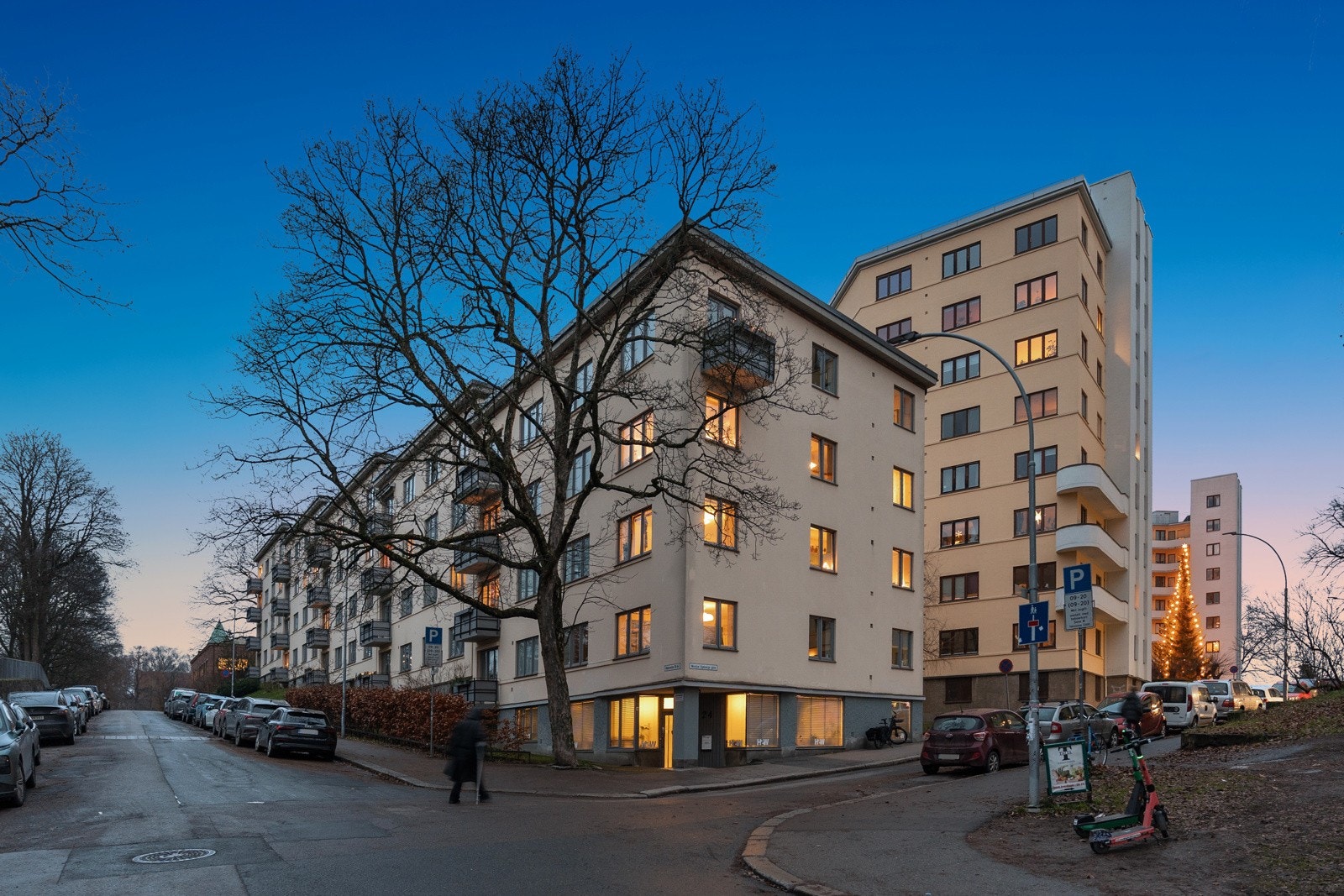 Leiligheten har en skjermet og rolig beliggenhet Galleribilde