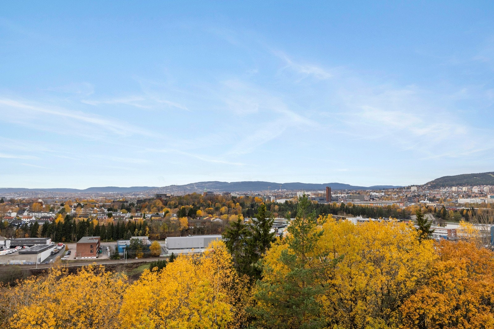 Nydelig utsikt over nærområdet. Galleribilde