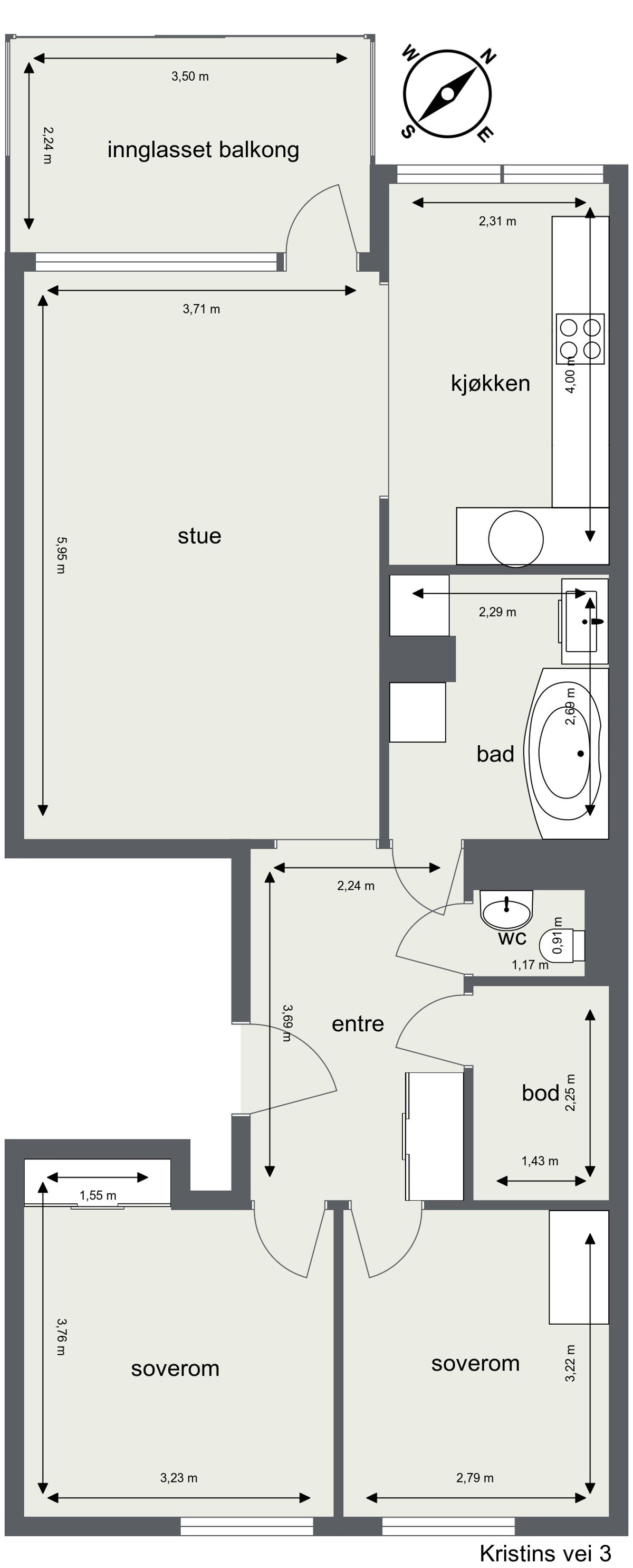 Planløsning Galleribilde