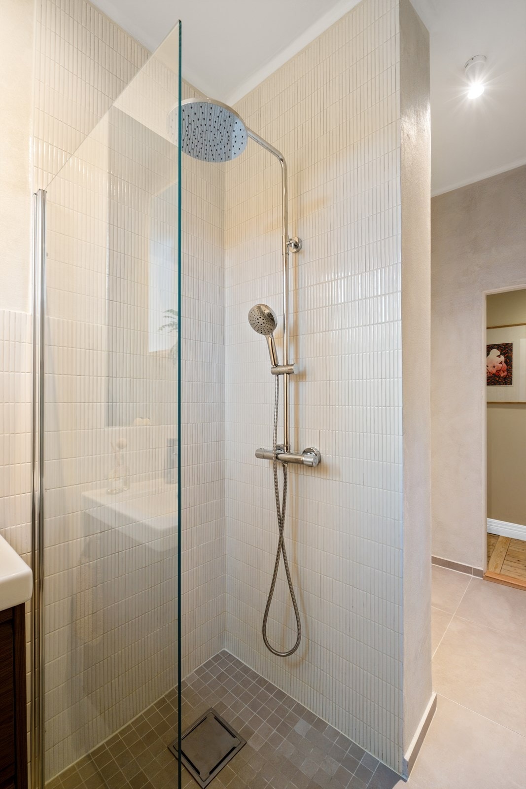 Opplegg for vaskemaskin. Mekanisk avtrekk. Galleribilde