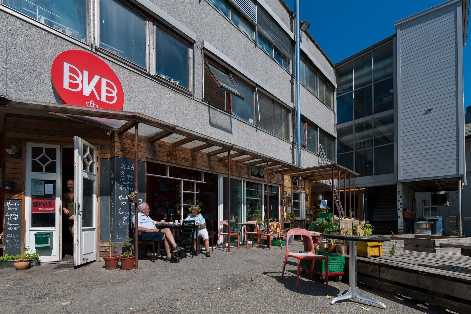 Koselige Kafé som her ved BI. Kaffebrenneriet. Galleribilde