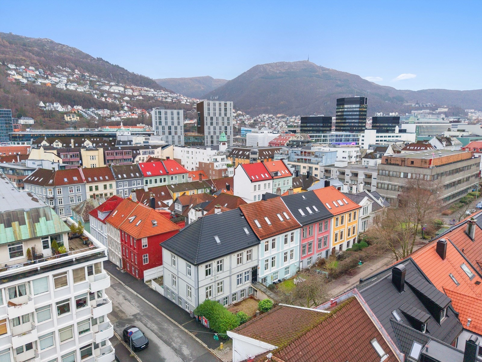 Oversikt over nærområdet retning nord-øst. Galleribilde