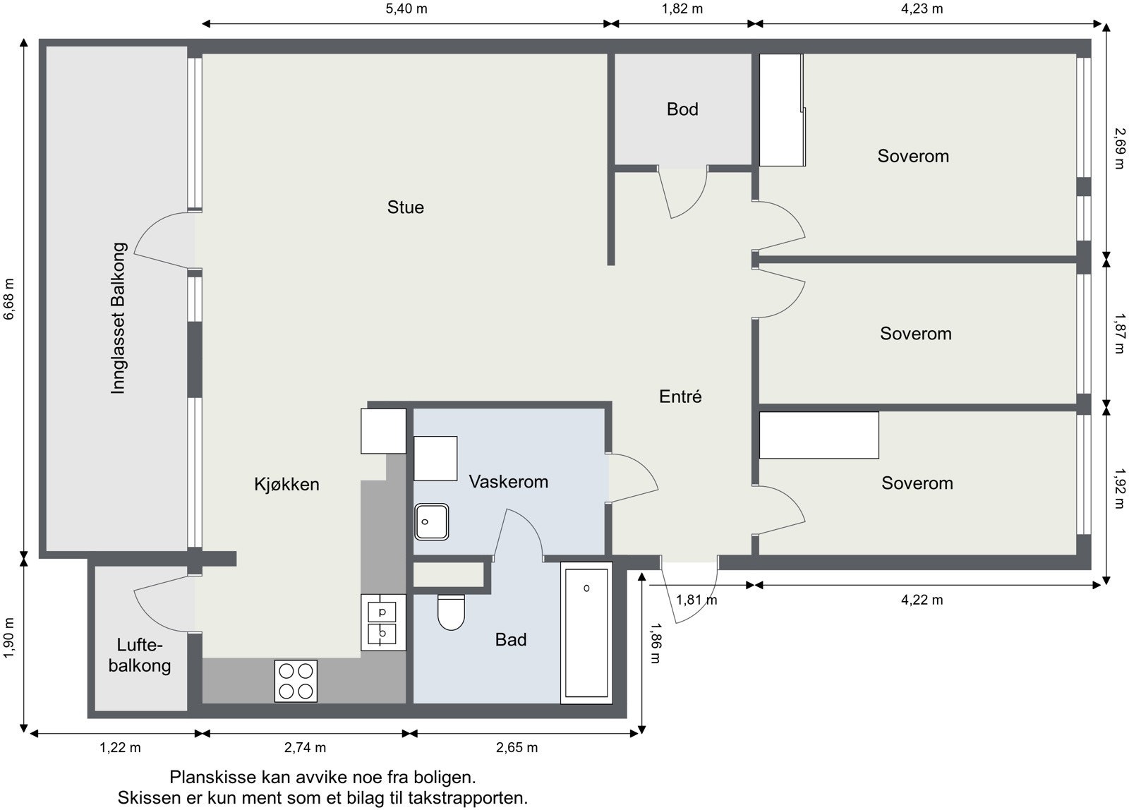 Plantegning. Galleribilde