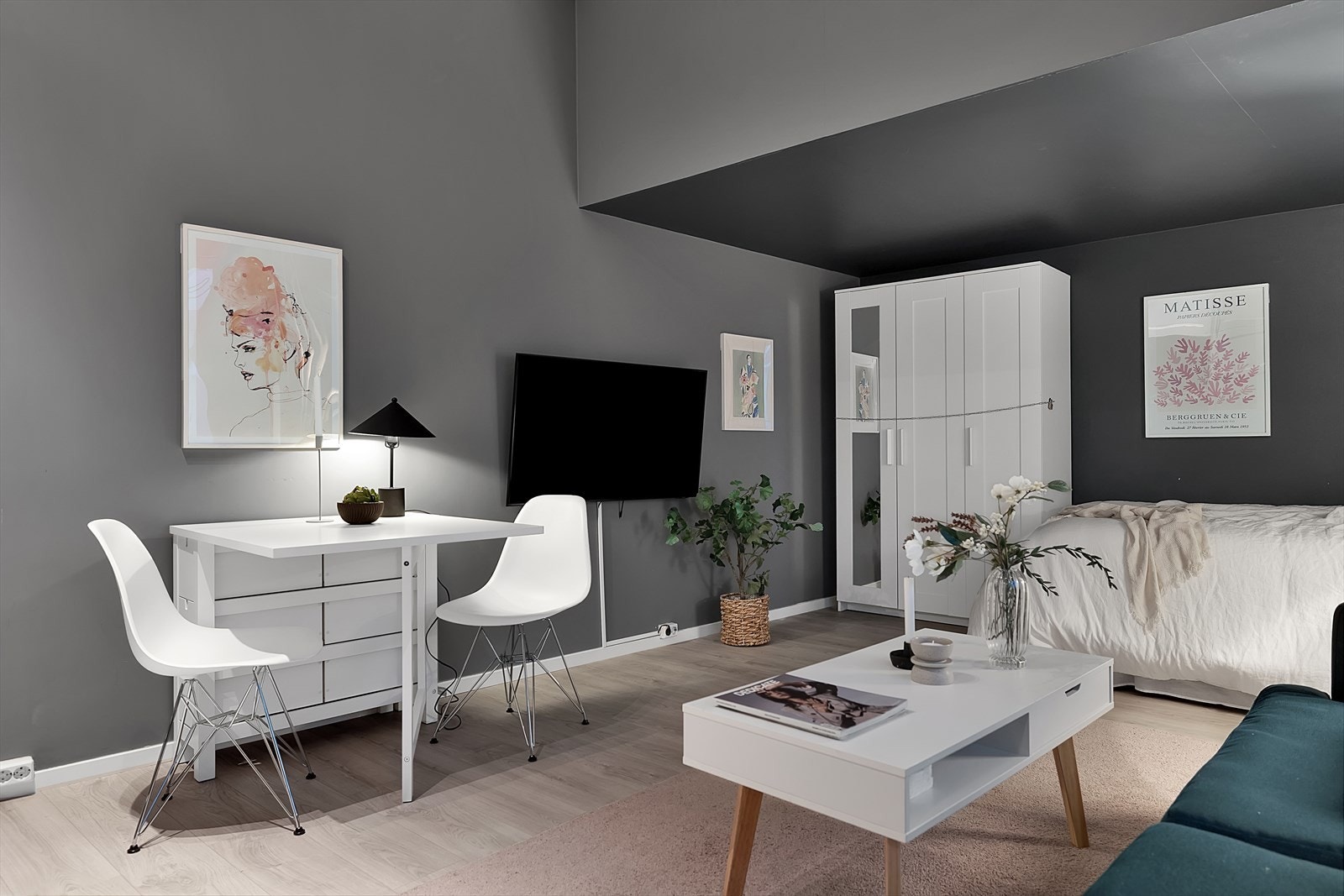 Trivelig sofahjørne Galleribilde