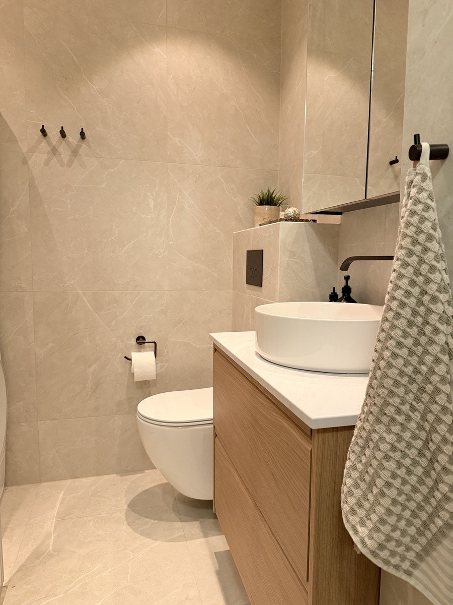 Delikat bad totalrenover i 2025 Galleribilde