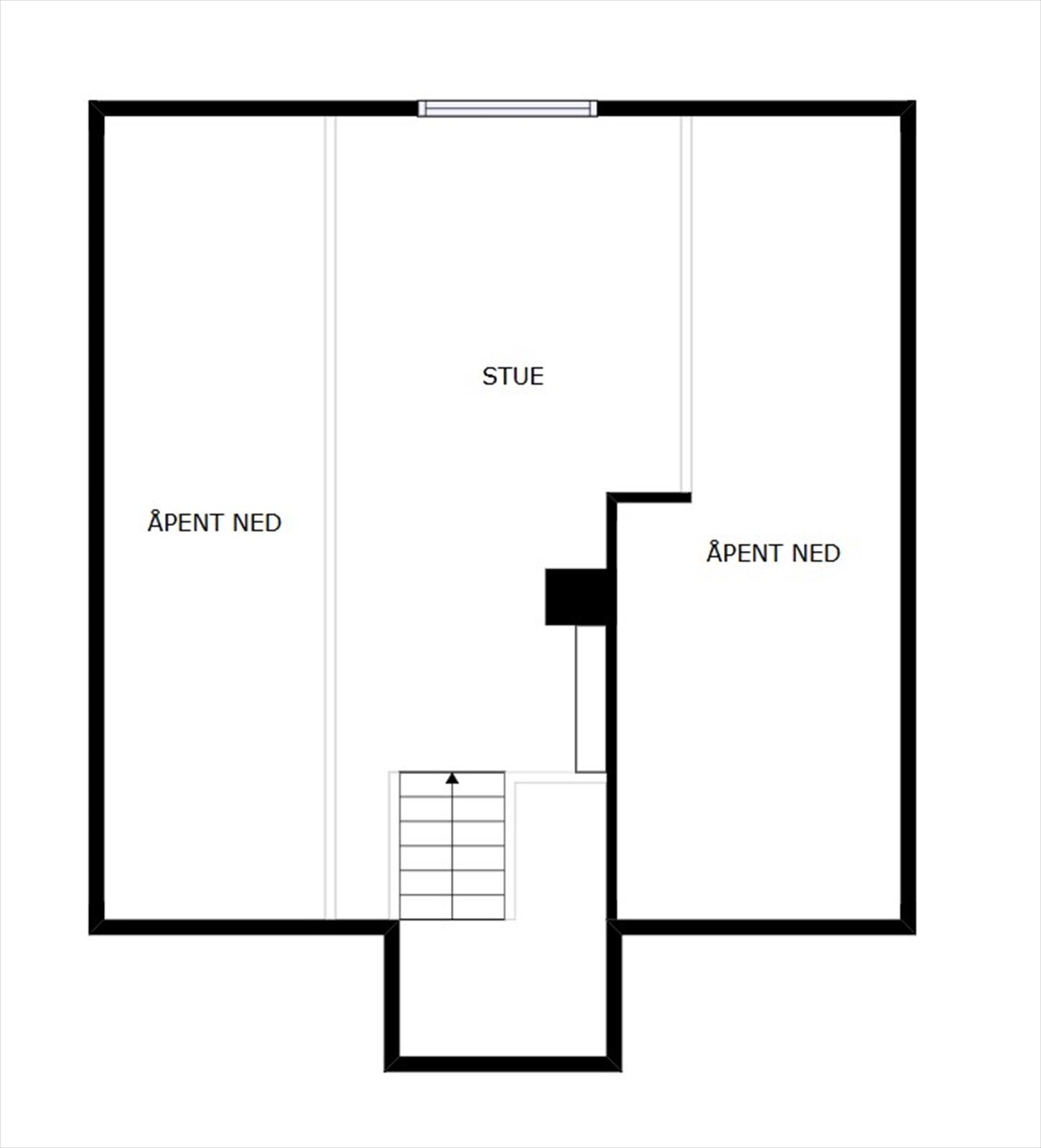 Veiledende skisse av hems. Galleribilde