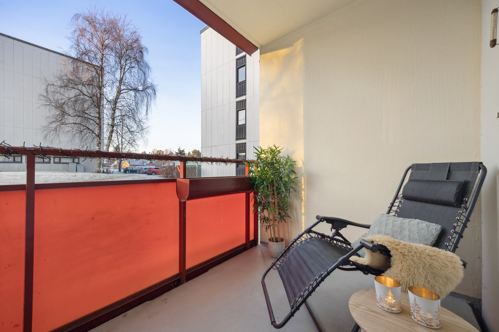 I tillegg disponerer leiligheten en balkong på ca. 4,5 m² med svært gode solforhold. Galleribilde