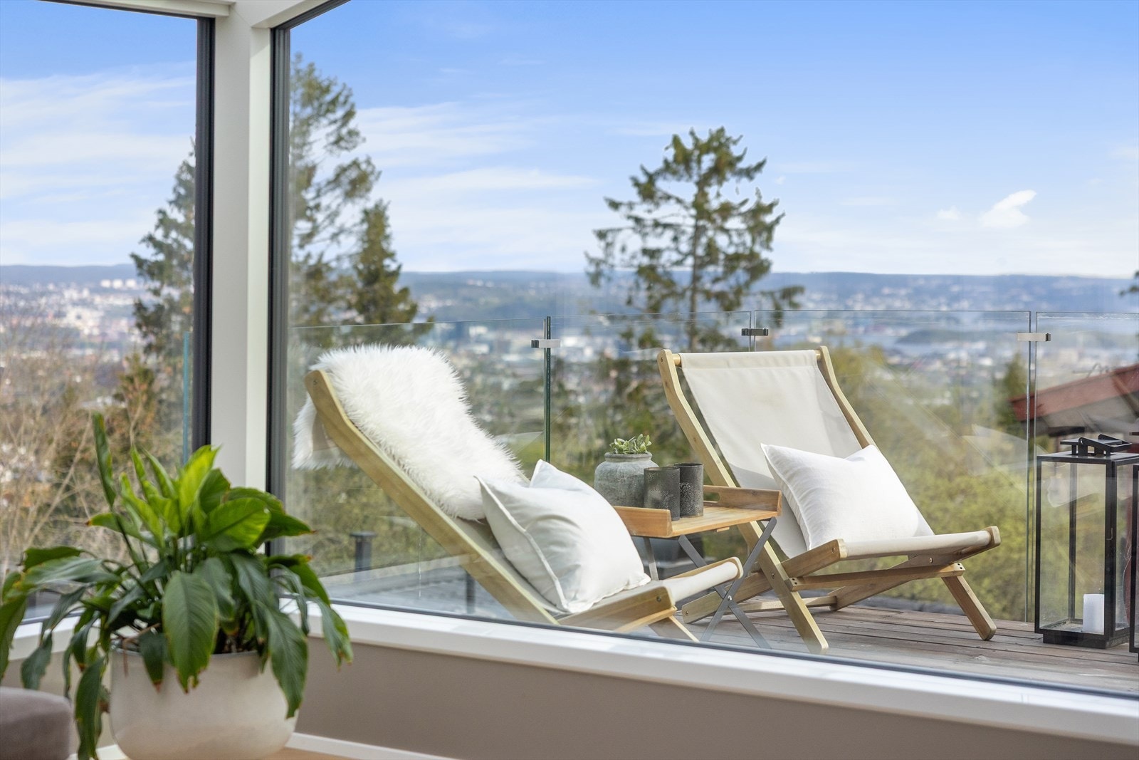 Vidstrakt utsikt over hele Oslo! Galleribilde