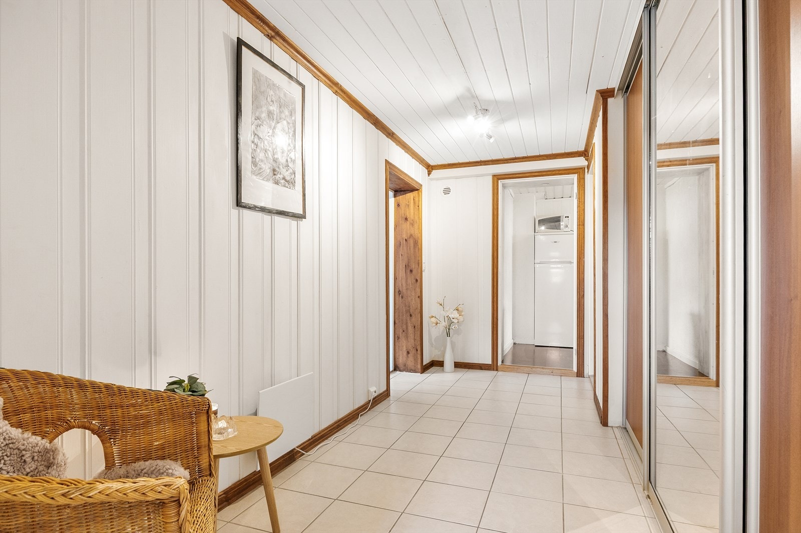 Entréen/gangene er av god størrelse. Galleribilde