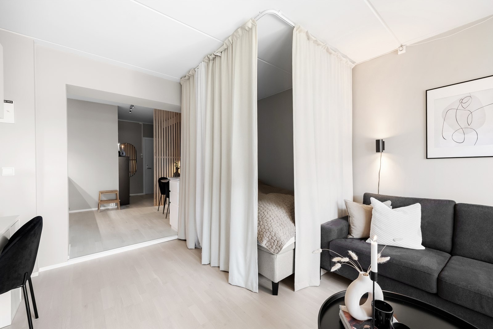 Praktisk sovealkove Galleribilde