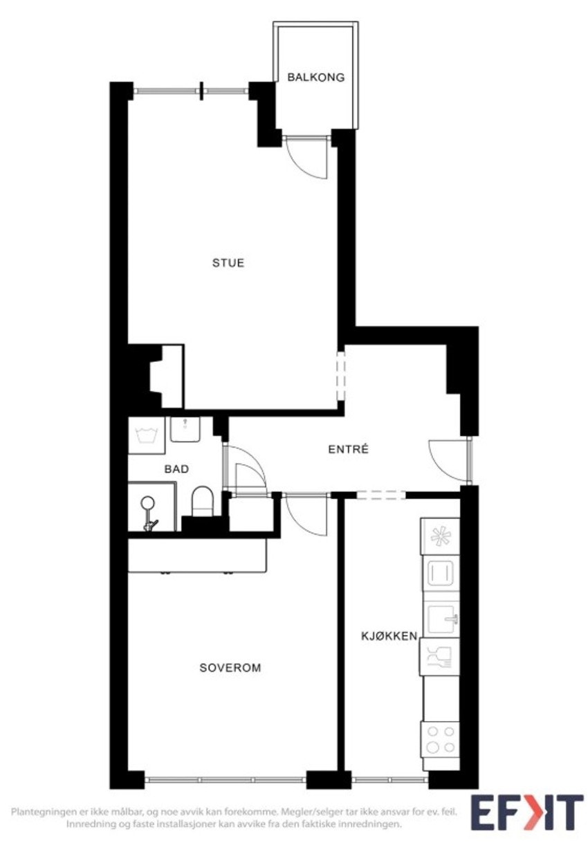 Plantegning - 2 etg Galleribilde