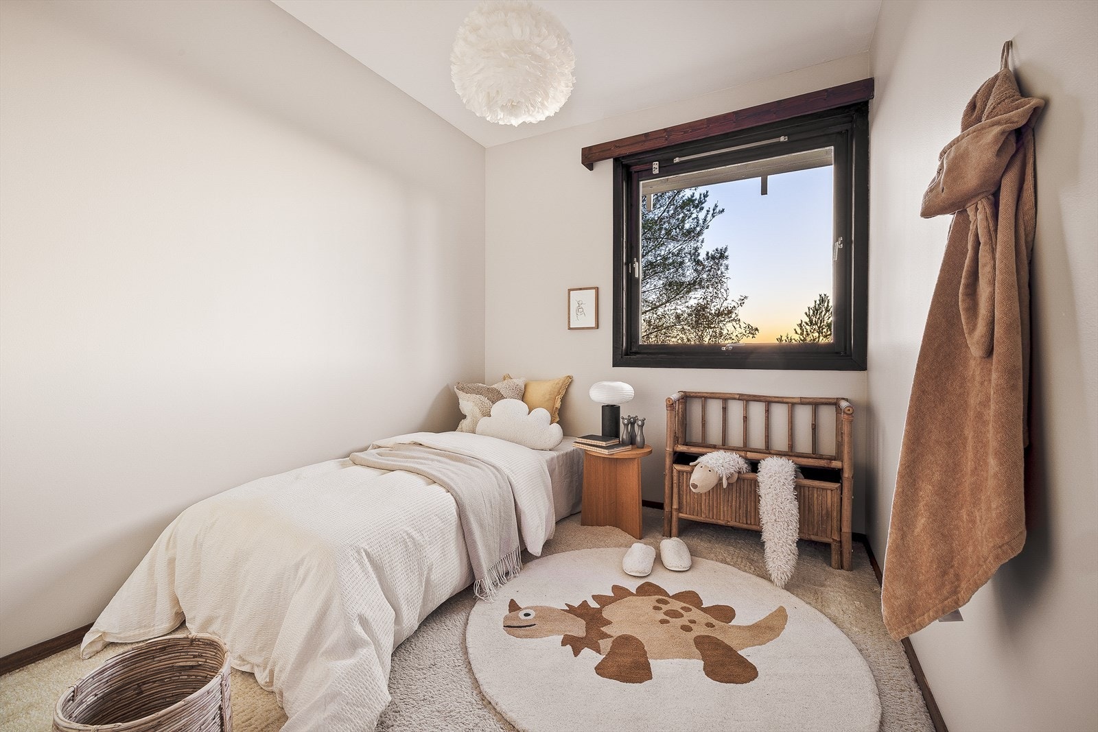 Soverommene er alle lys malte Galleribilde