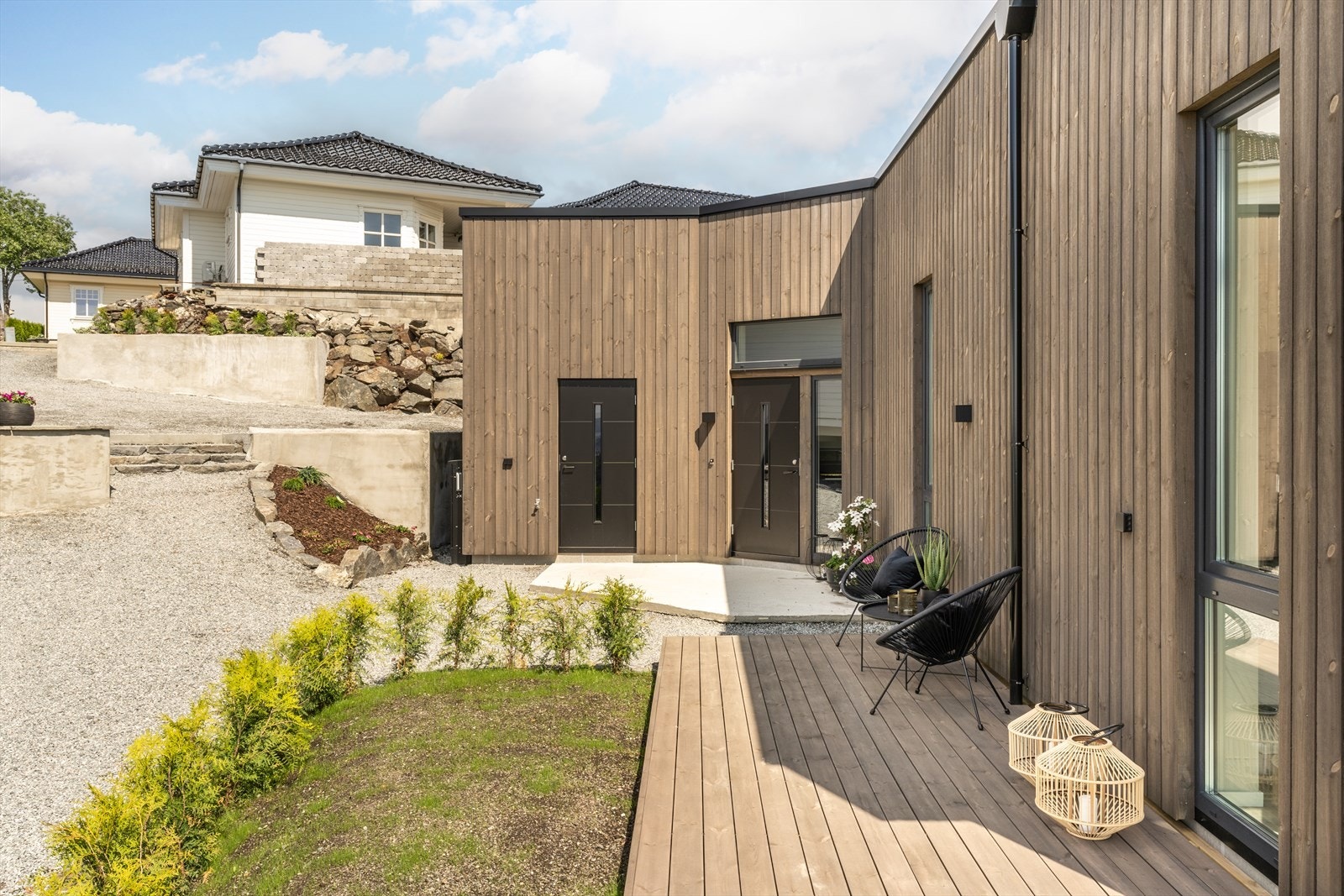 Det er benyttet stående trekledning. Galleribilde