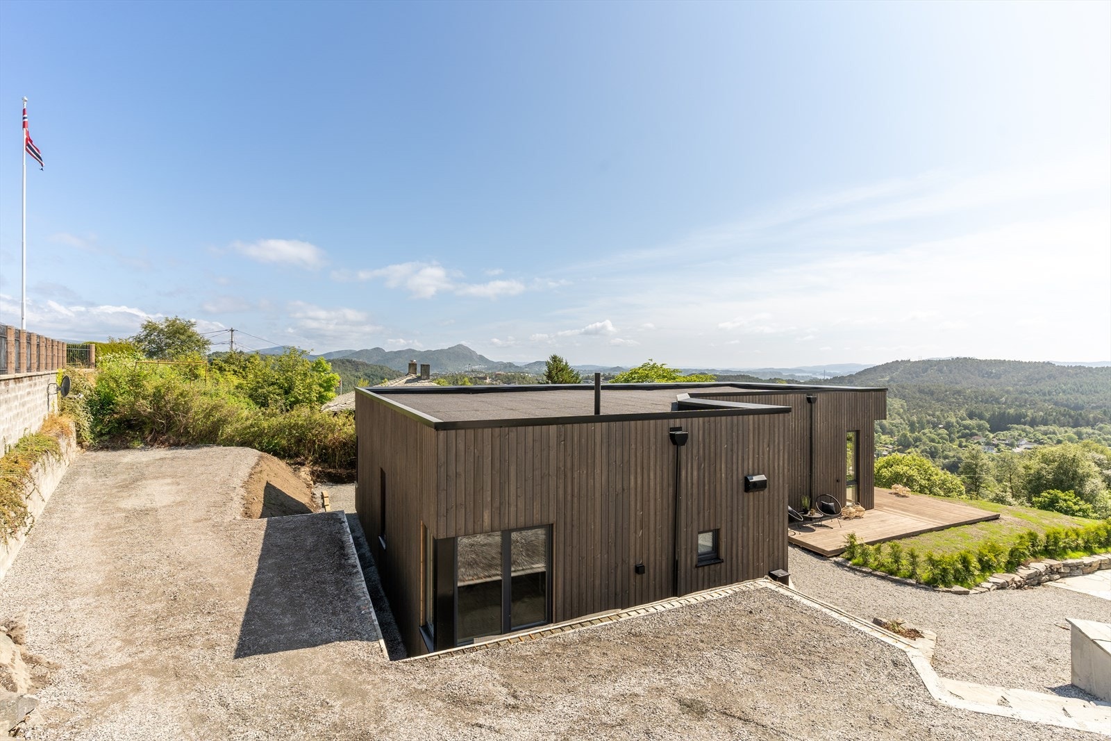 Tomten er på 794m² Galleribilde