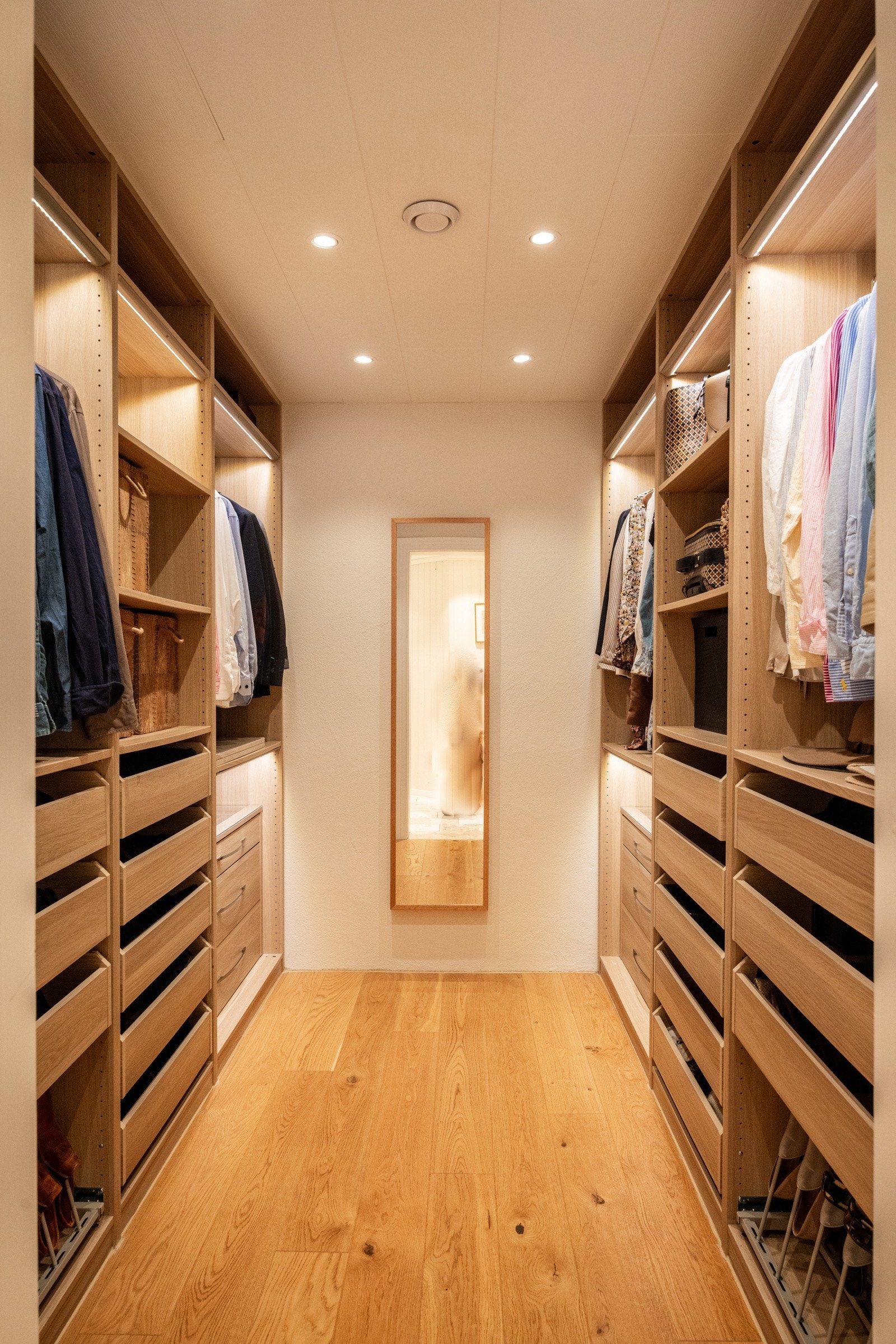 Garderoberom. Galleribilde