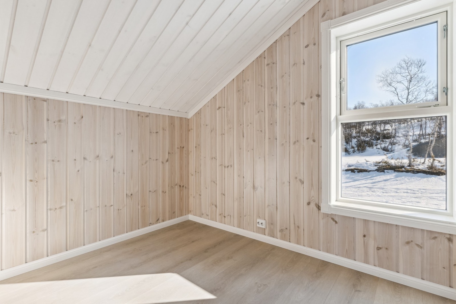 Hytten har til sammen 4 soverom i 2. etasje. Galleribilde