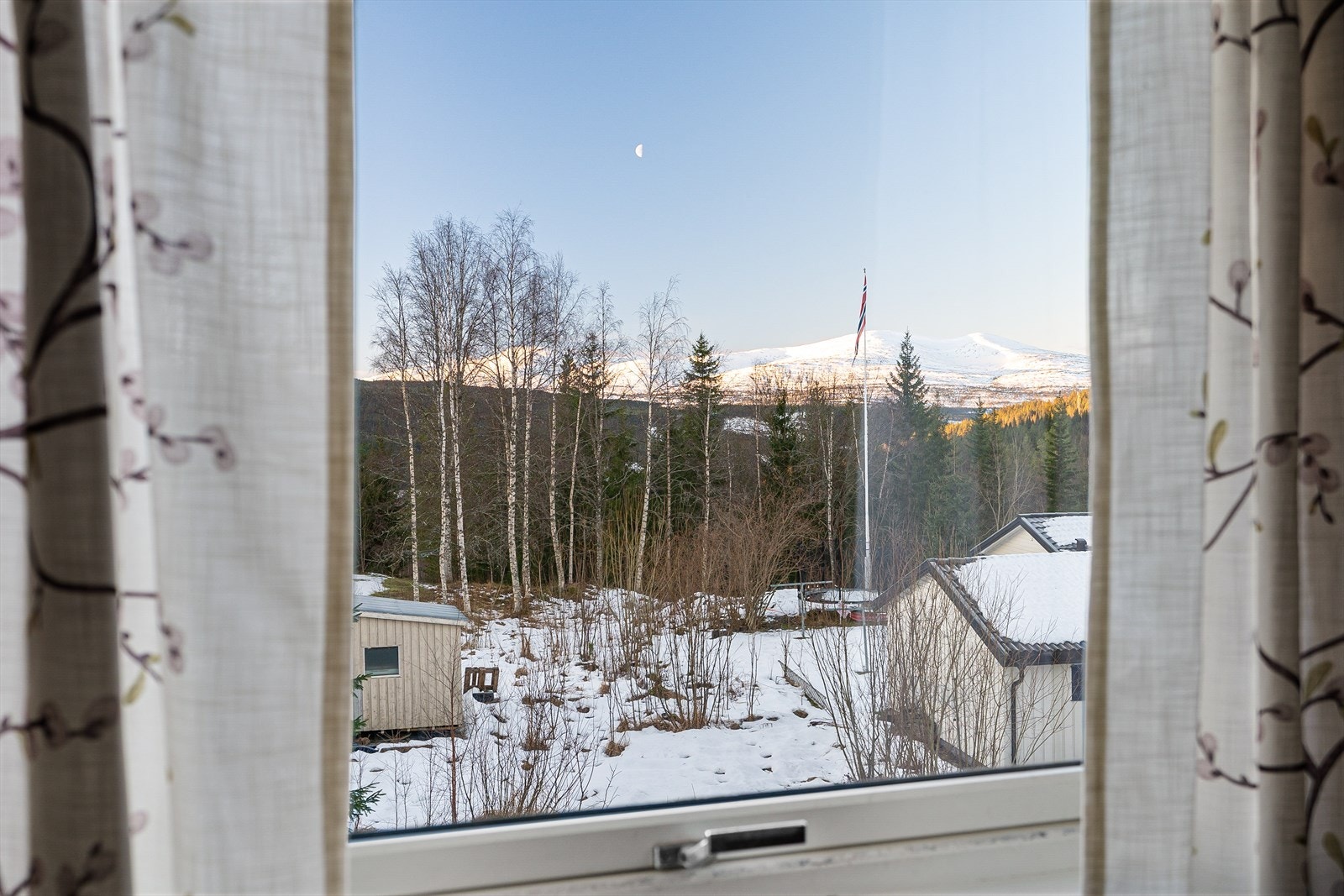 Utsikt fra soverom Galleribilde