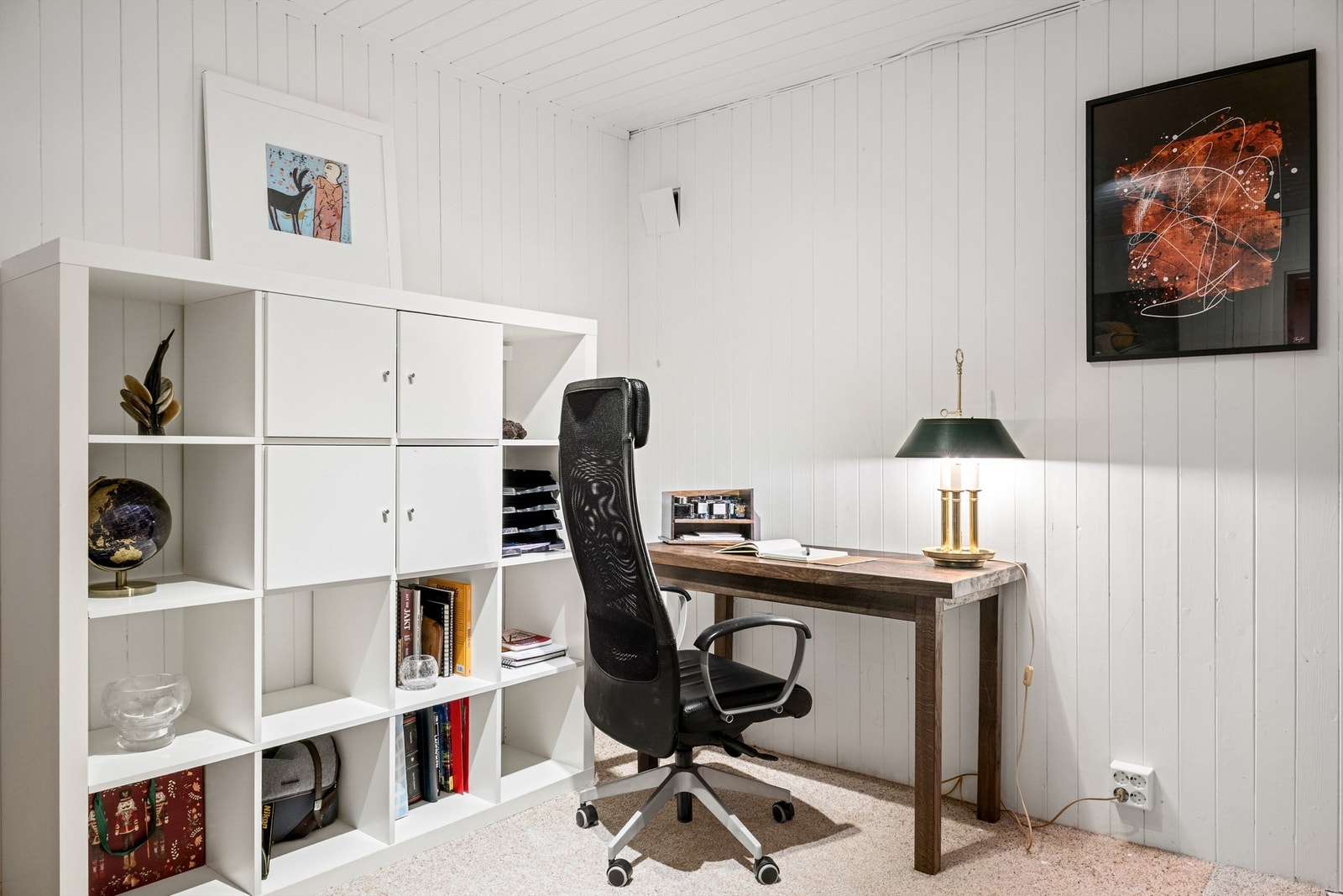 Kjellerrom. Galleribilde