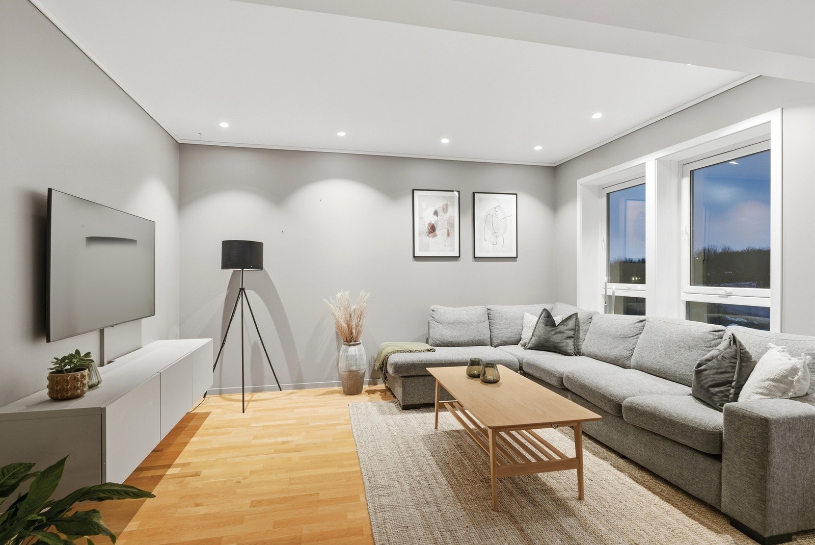 Her er det enkelt å samle familien til kveldsstunder Galleribilde