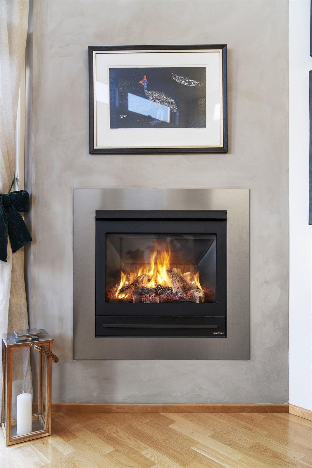 Koselig gasspeis som sørger for god oppvarming Galleribilde