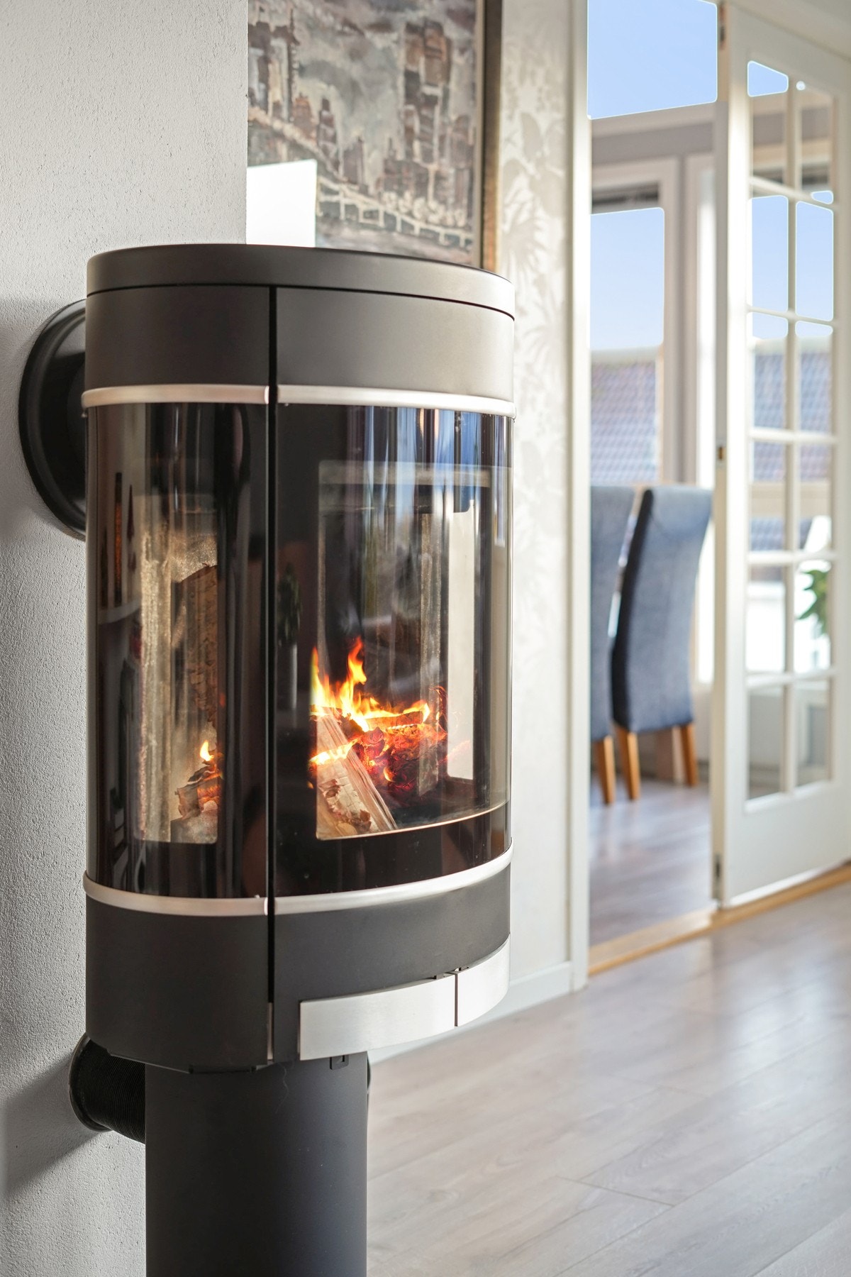 Vedovnen sørger for ekstra varme og trivsel på kalde dager Galleribilde