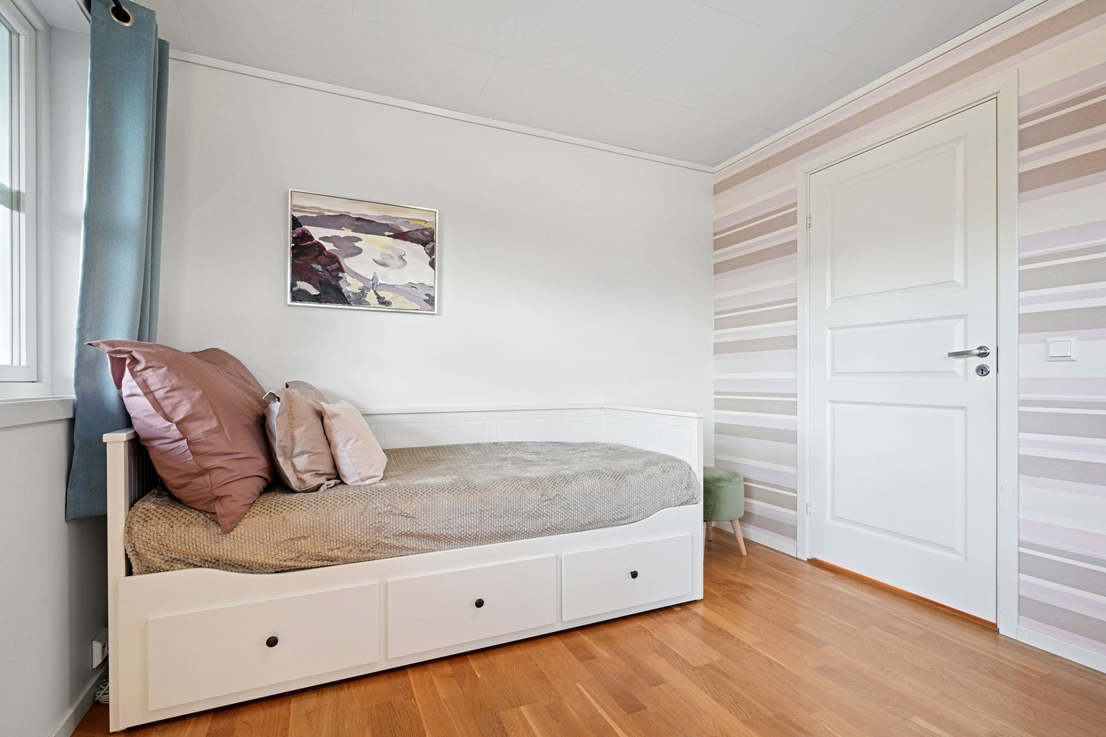 Soverom nr.3 med god plass til ønsket innredning. Galleribilde