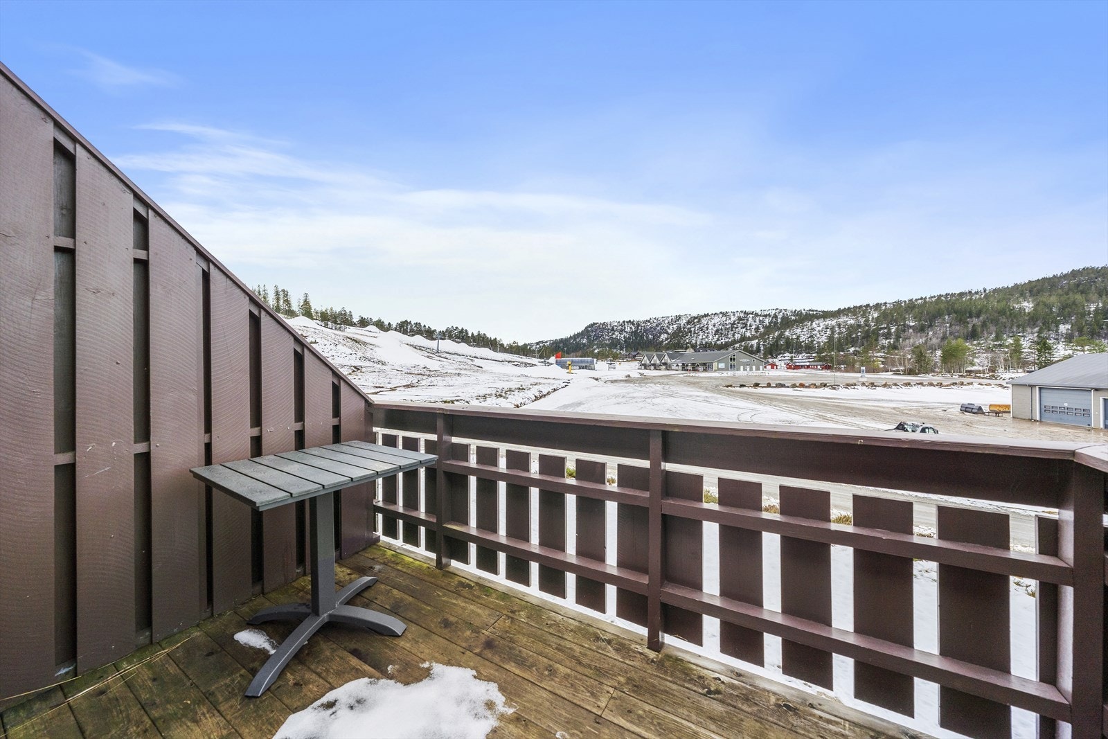 Vestvendt balkong Galleribilde