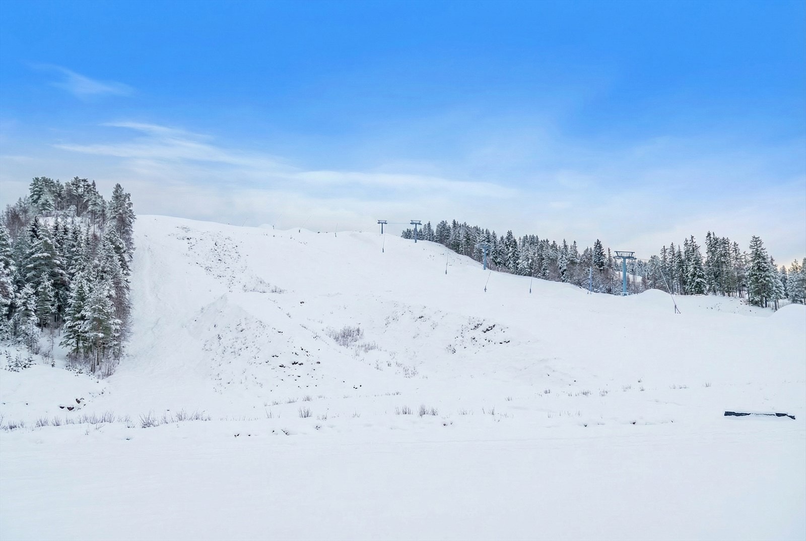 Skibakke i umiddelbar nærhet Galleribilde