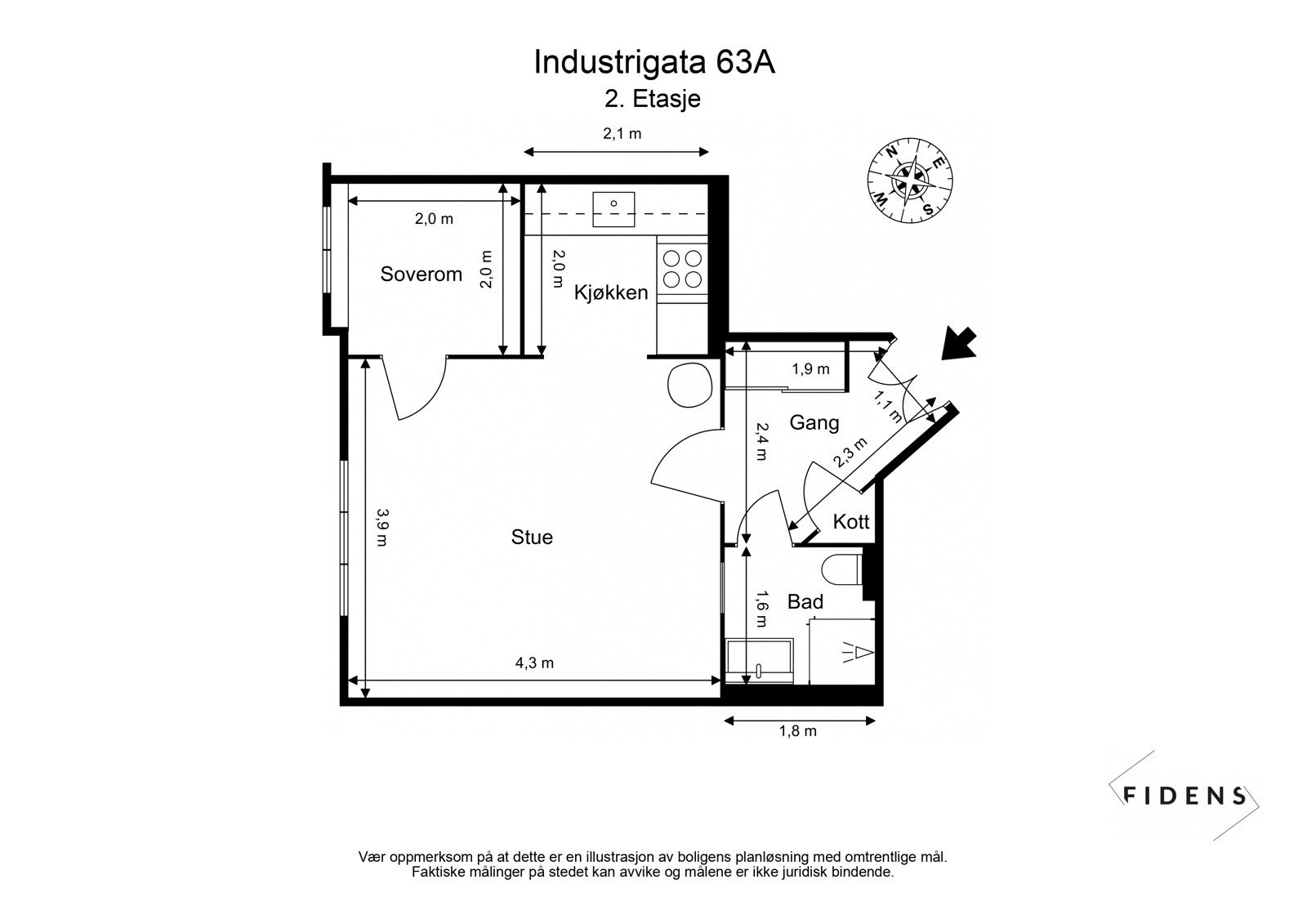 Plantegning. Galleribilde