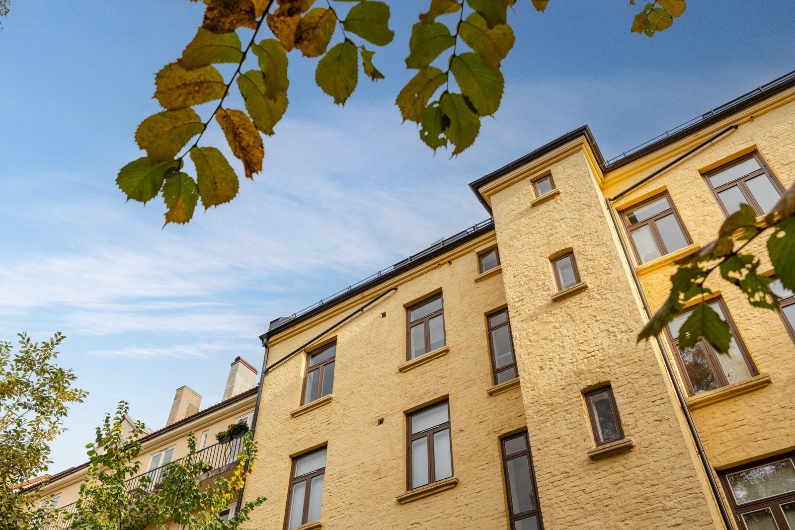 Her bor man høyt og fritt, uten mye innsyn og hyggelig utsyn. Galleribilde