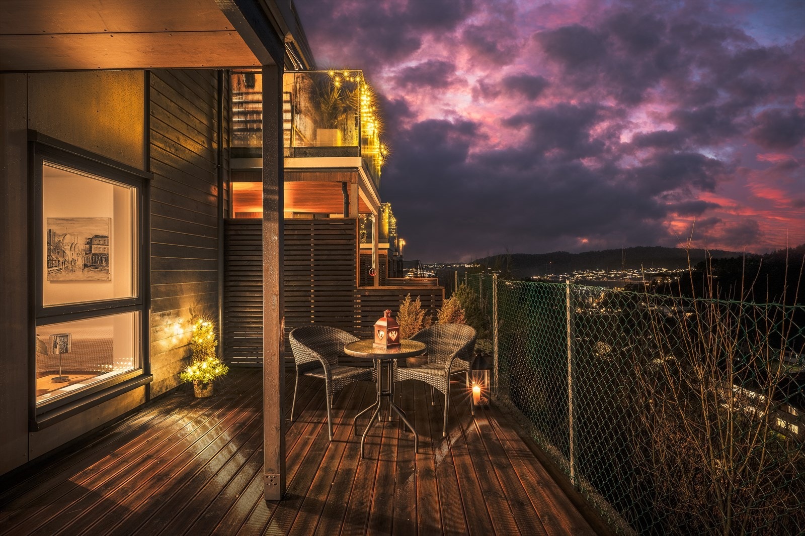 Perfekt for avslappende kvelder med hyggelig selskap. Galleribilde