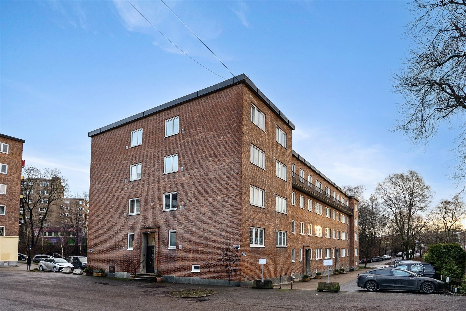 Fasade - klassisk teglbygg Galleribilde