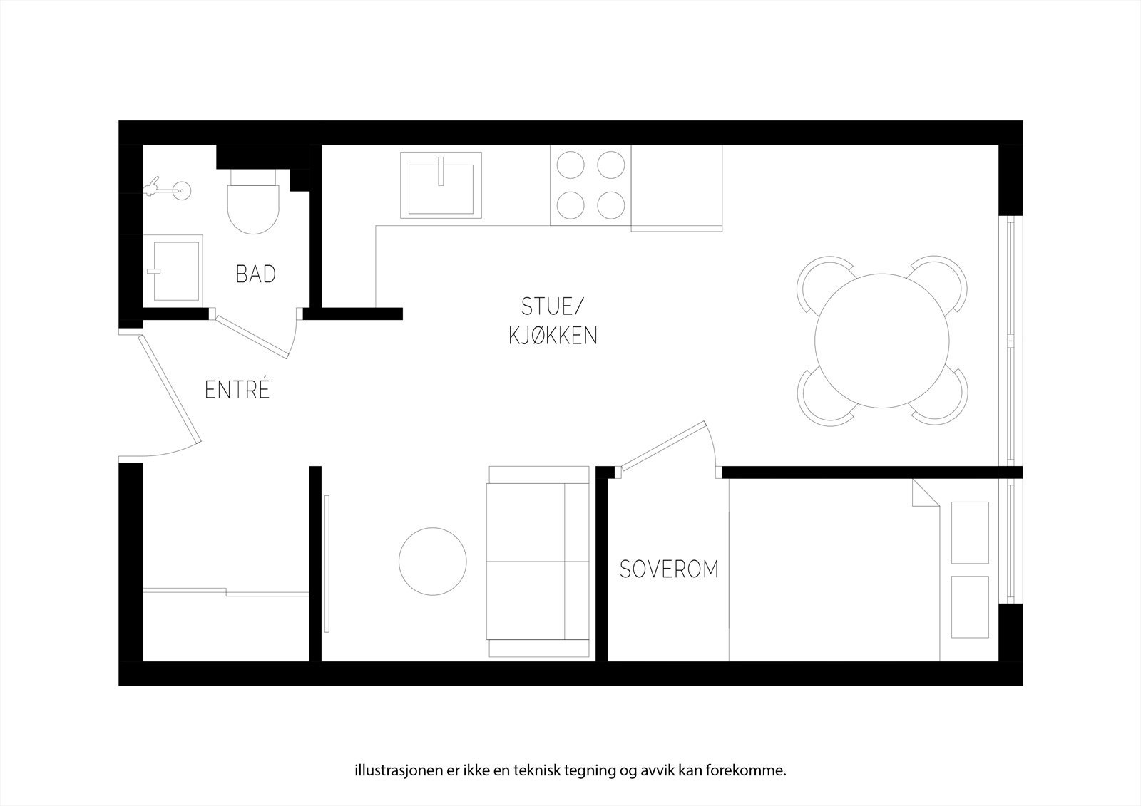 Plantegning. Galleribilde