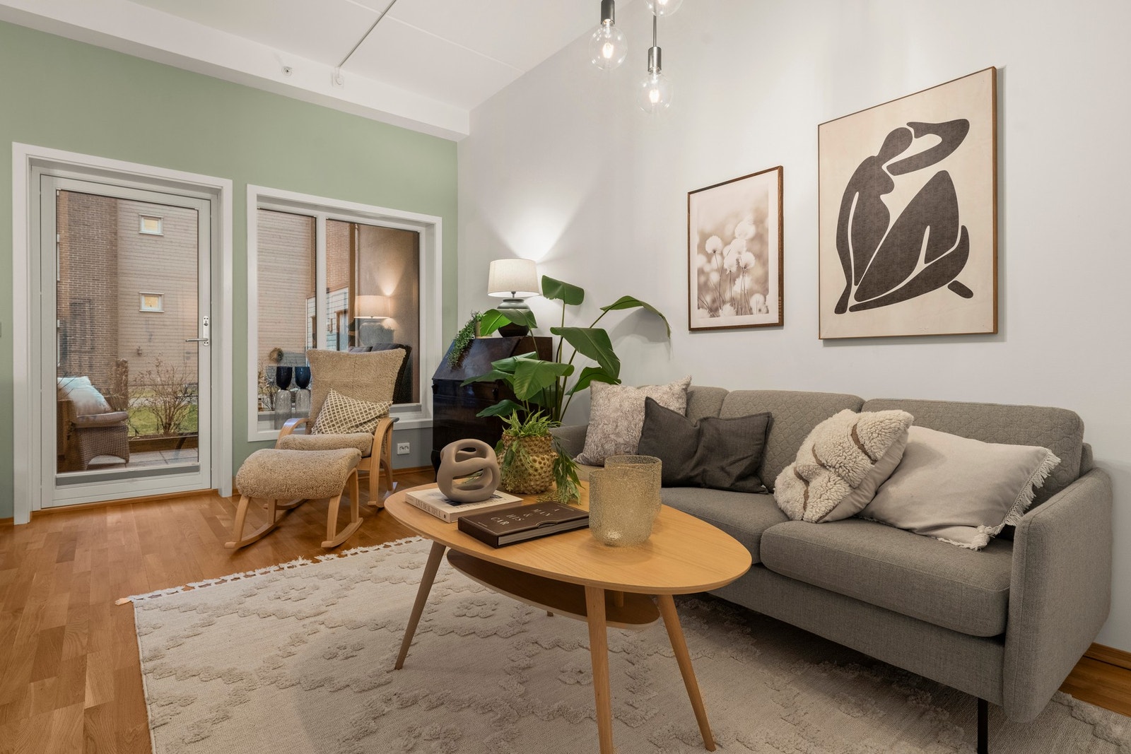 Fin og moderne 3-roms leilighet midt i Ås sentrum. Galleribilde