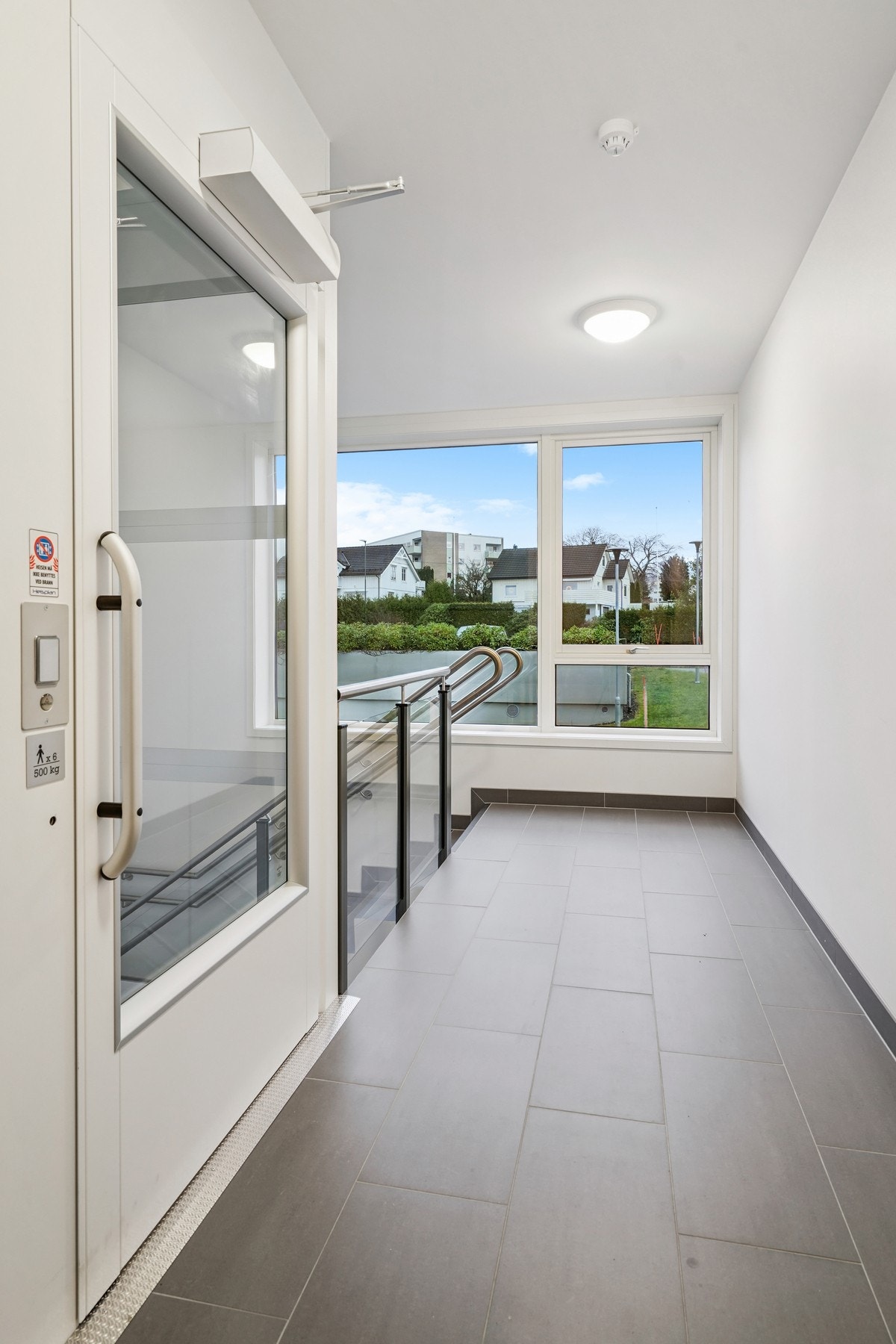 Det er heis i bygget. Galleribilde