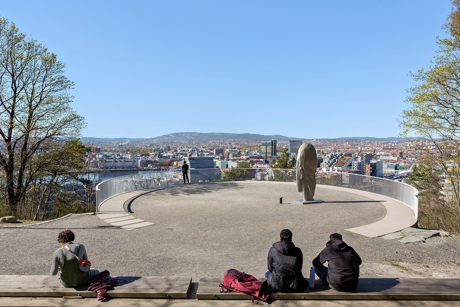 Ekebergparken utsikt Galleribilde
