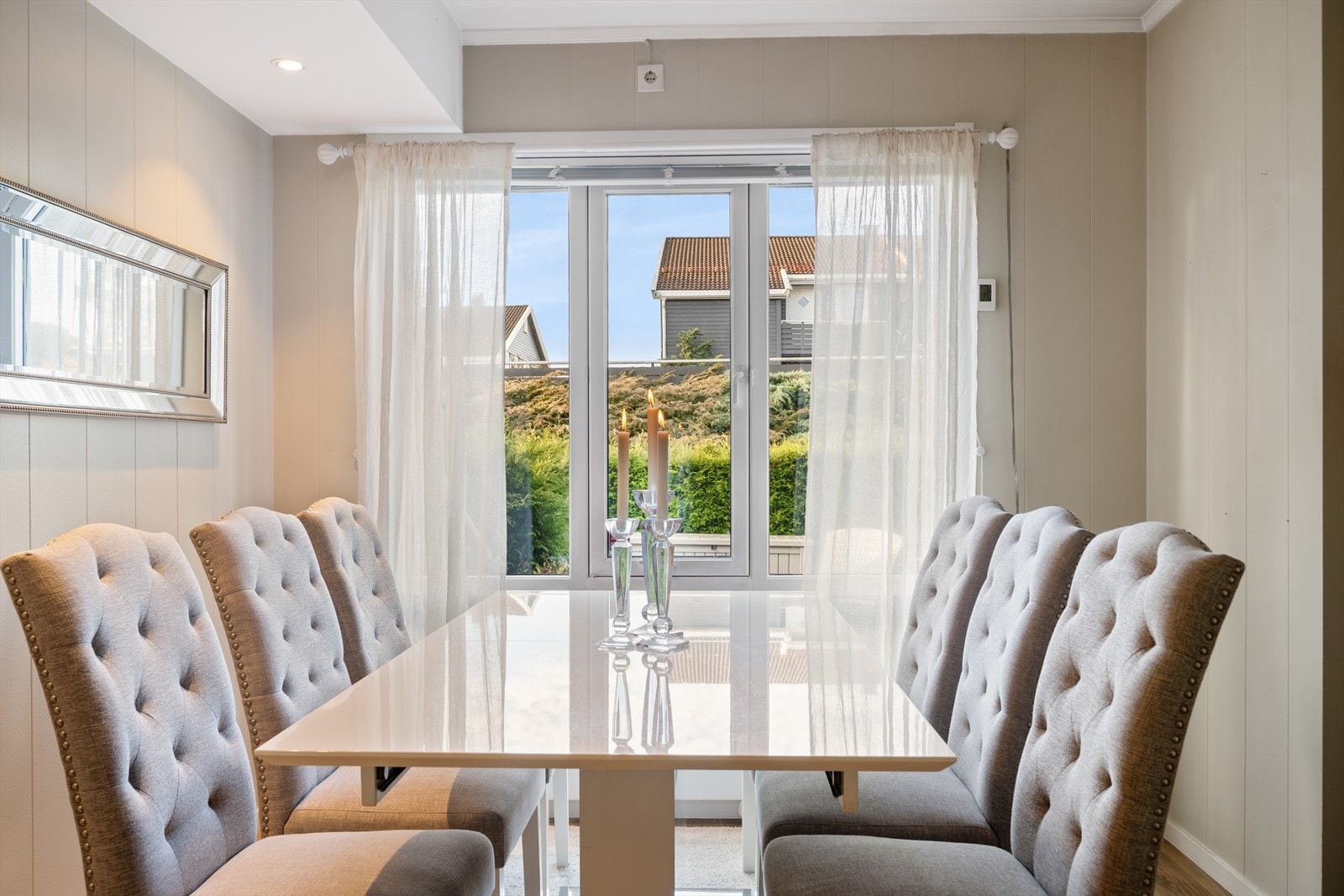 Her har du plass til spisegruppe. Galleribilde