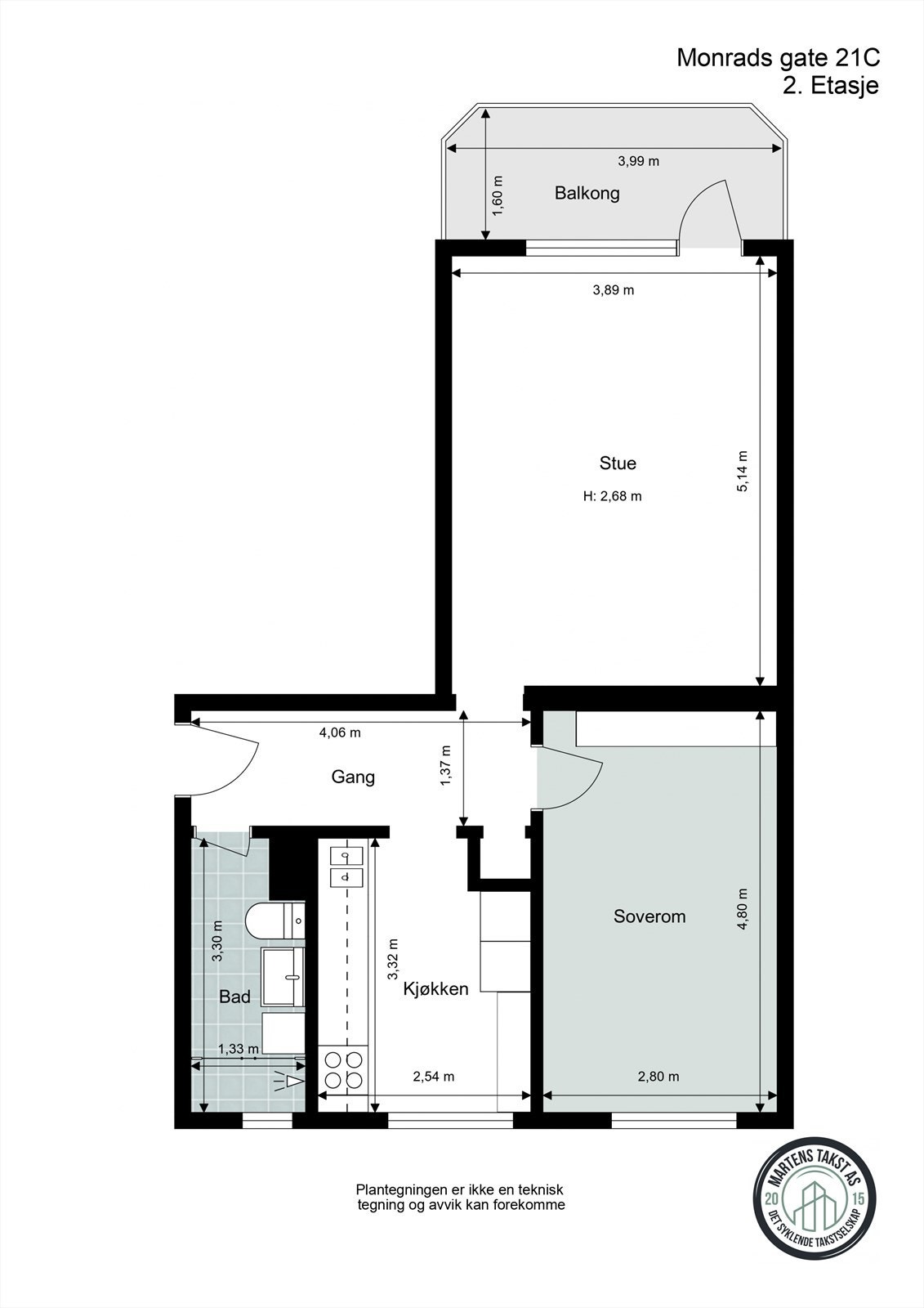 La oss se nærmere på boligens planskisse før du blar videre, slik at du får orientert deg litt. Galleribilde