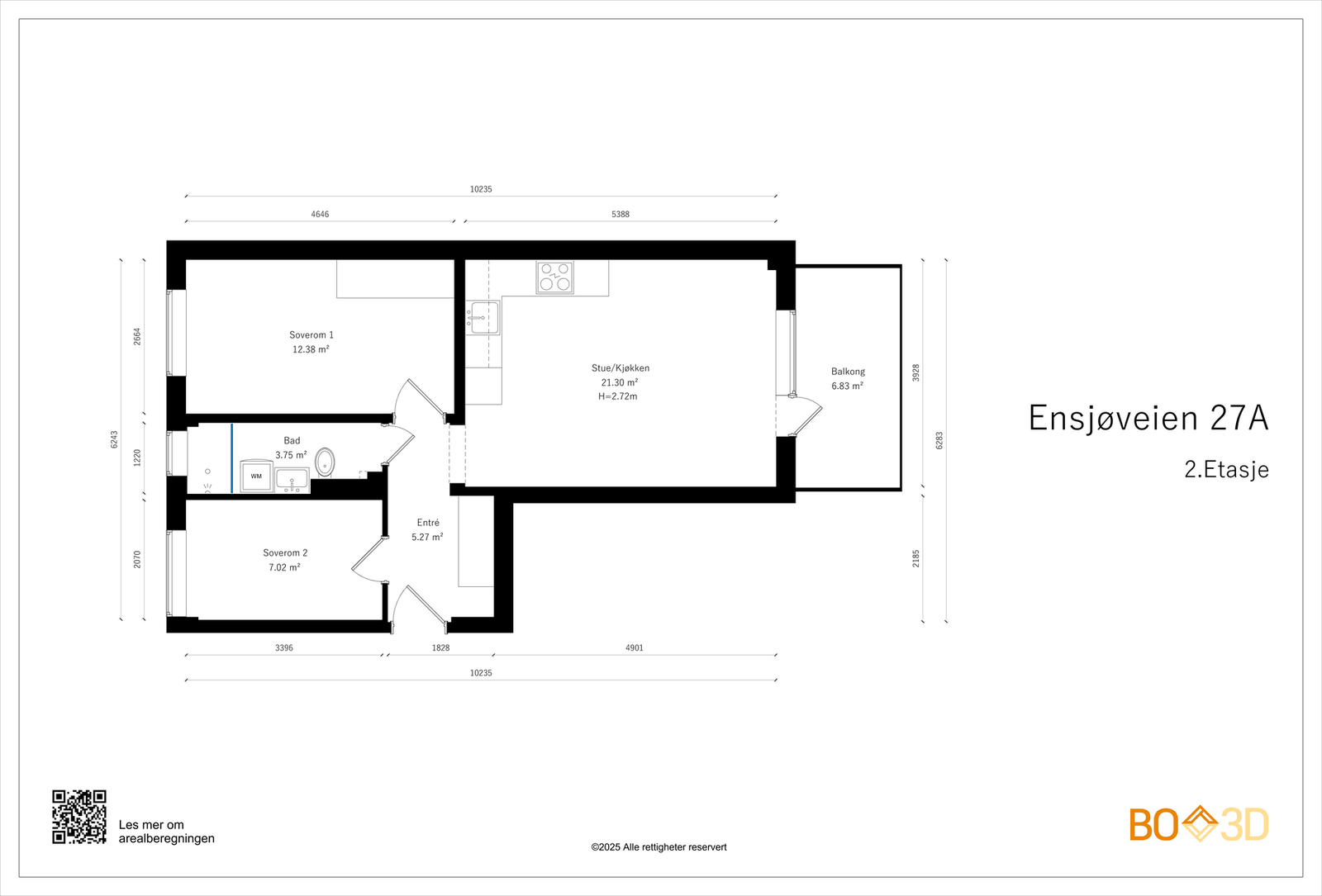 Plantegning. Galleribilde