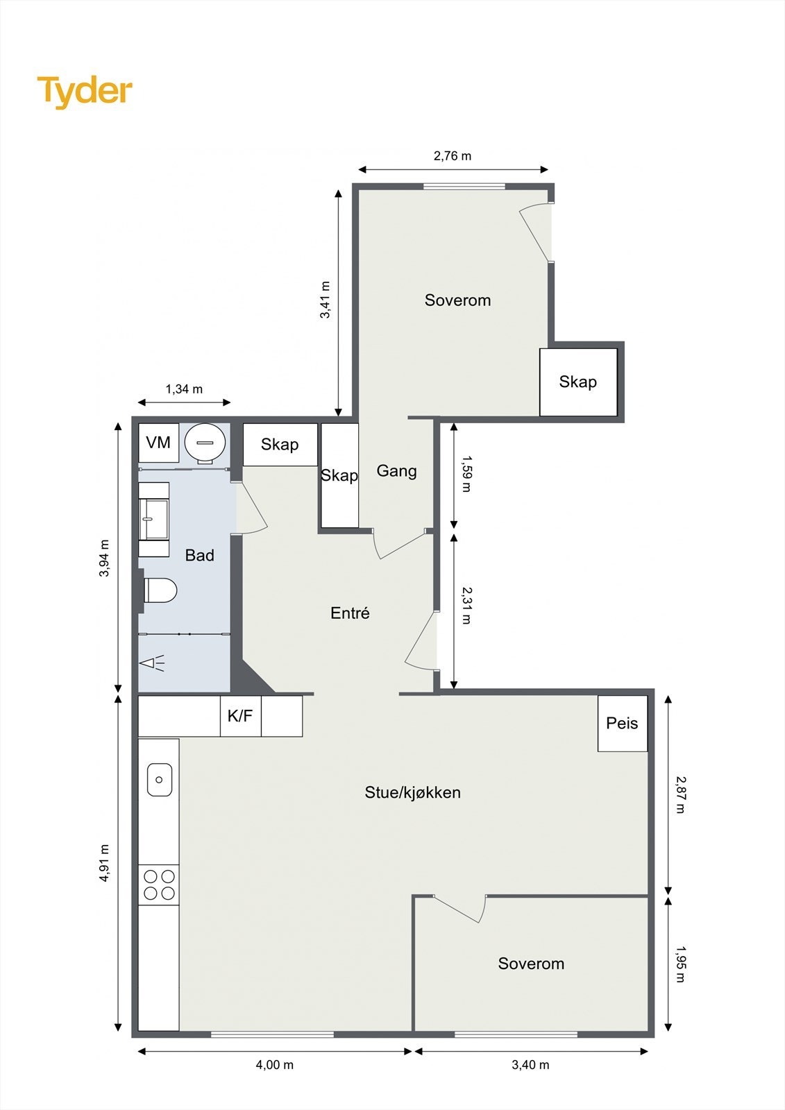 Plantegning. Galleribilde