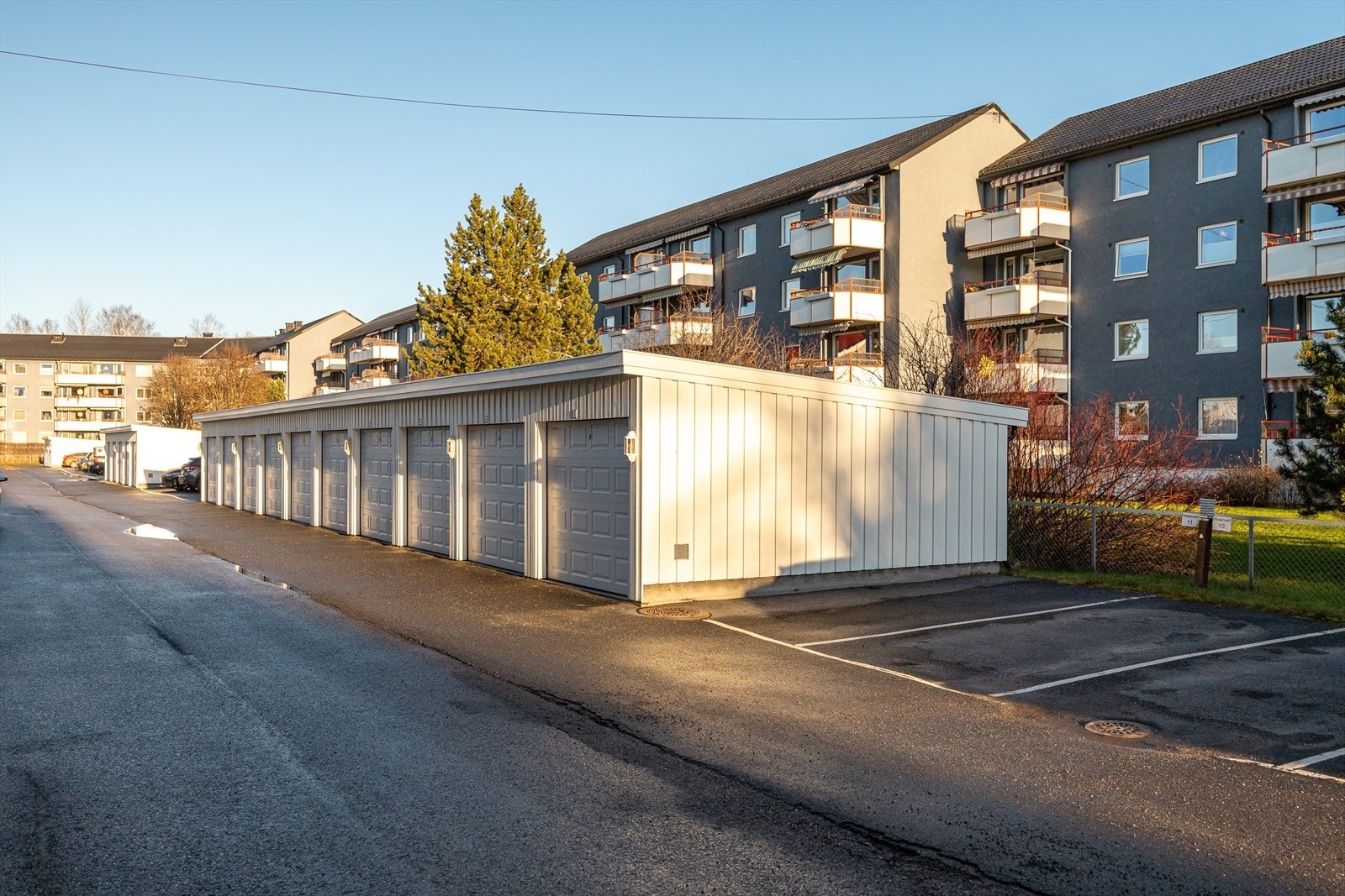 P-plass fordeles etter venteliste. Galleribilde