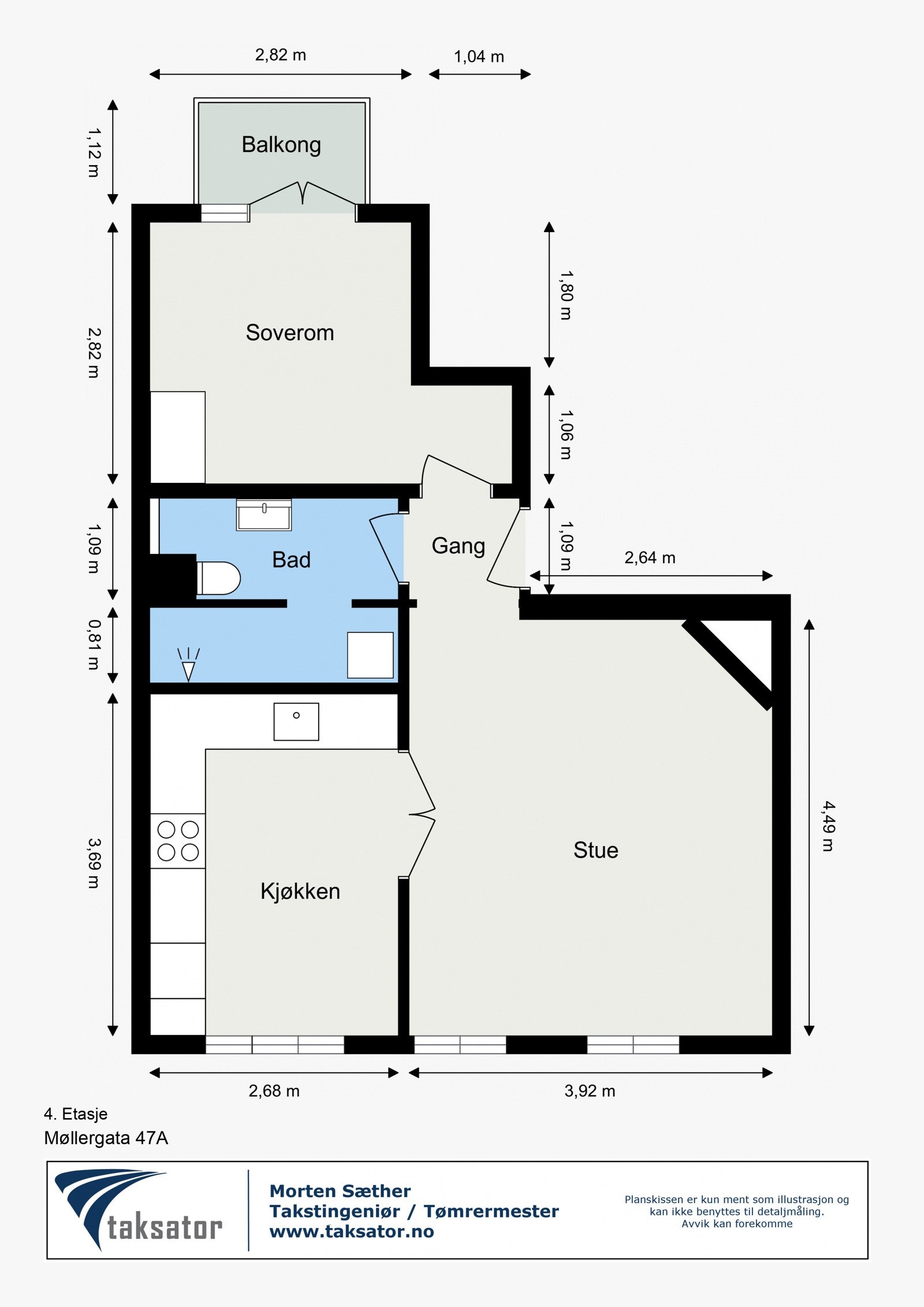 Plantegning. Galleribilde