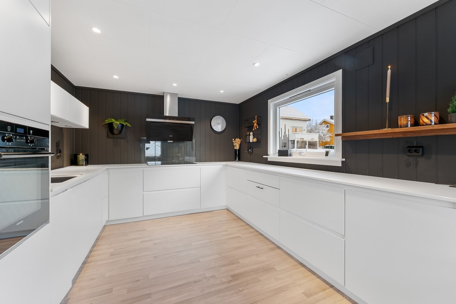 Kjøkkenet er klassisk og tidløst. Galleribilde