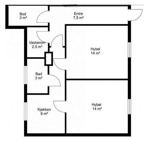 Planløsning Galleribilde