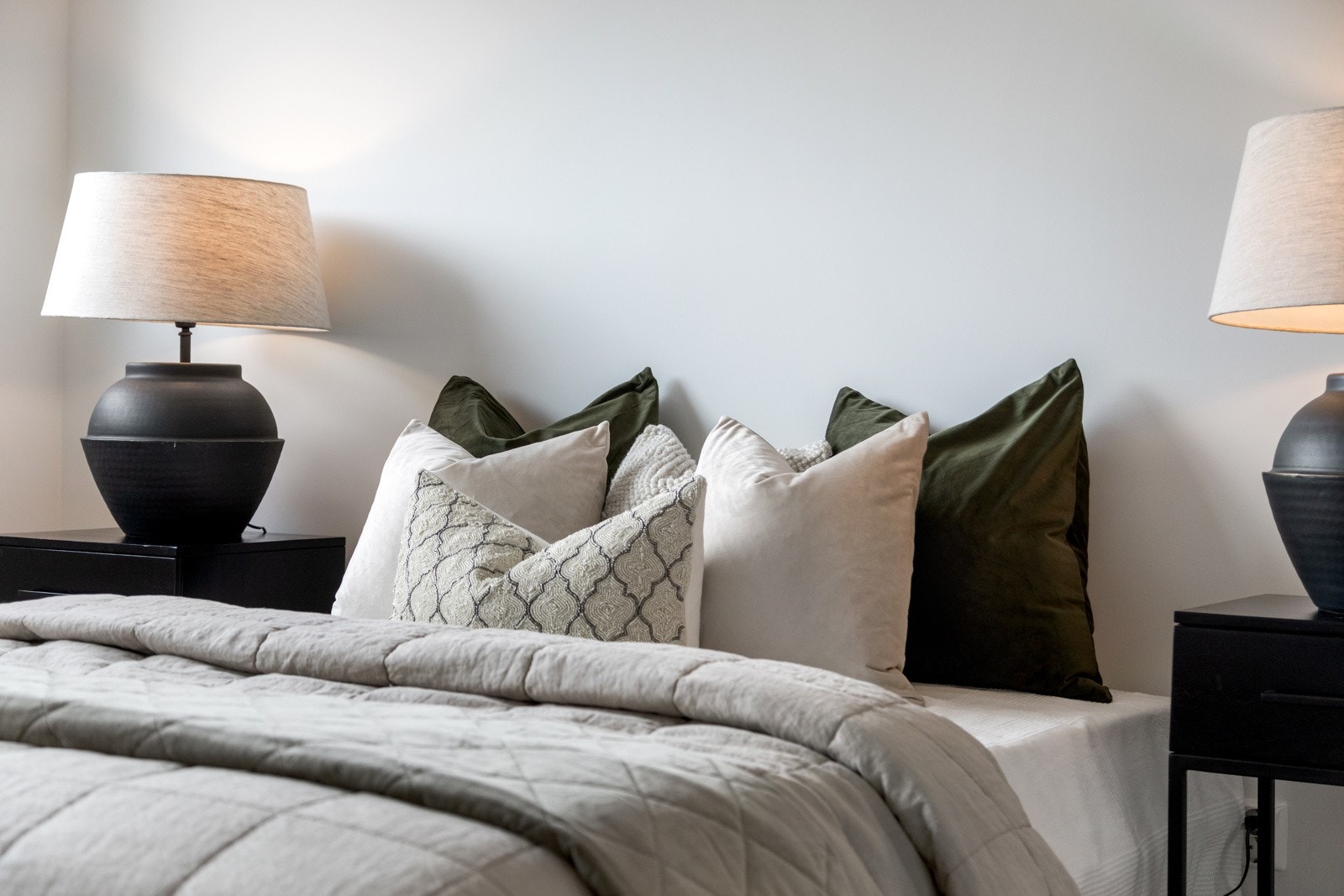 Detaljfoto hovedsoverom Galleribilde