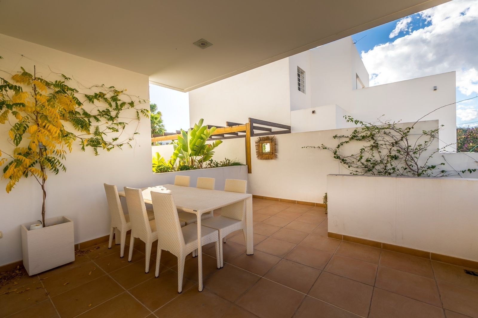 En av mange terrasser Galleribilde