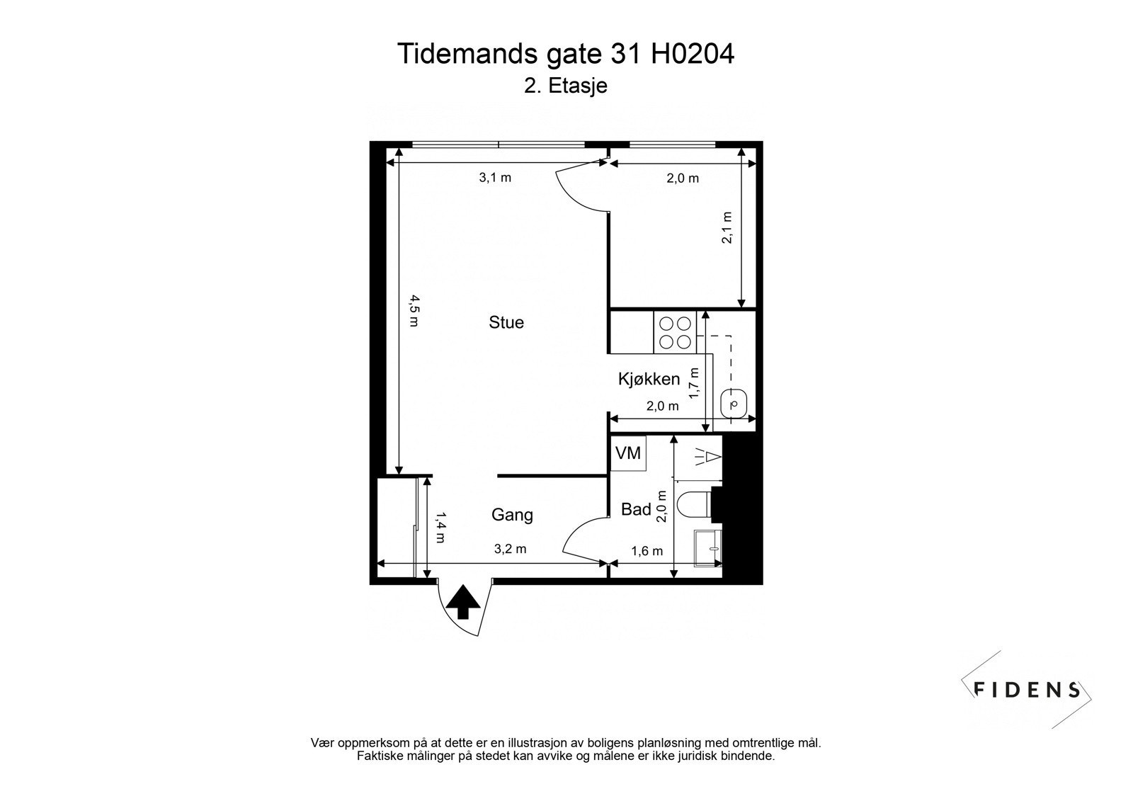 Plantegning. Galleribilde