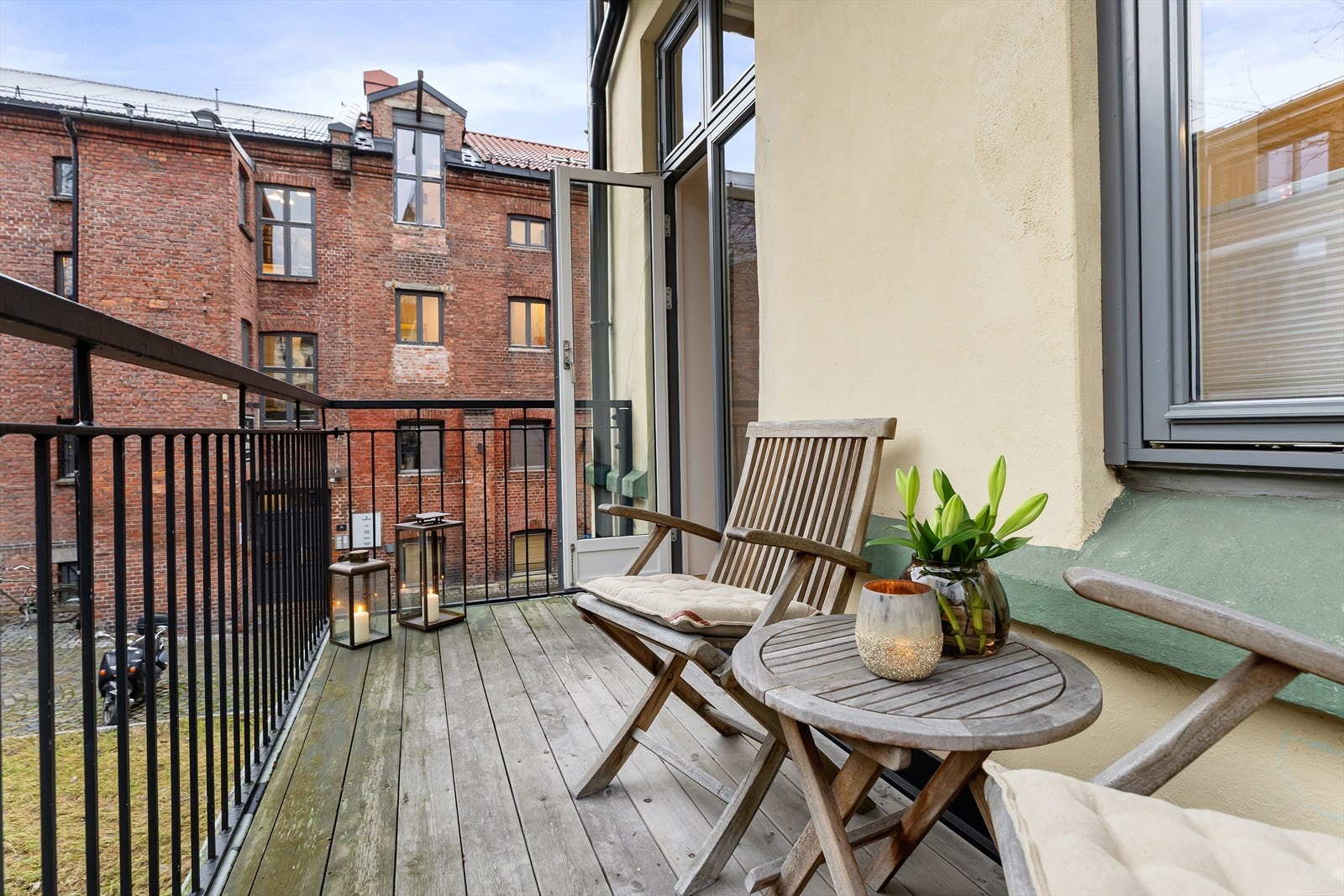 Her kan varme sommerdager og kvelder nytes. Galleribilde