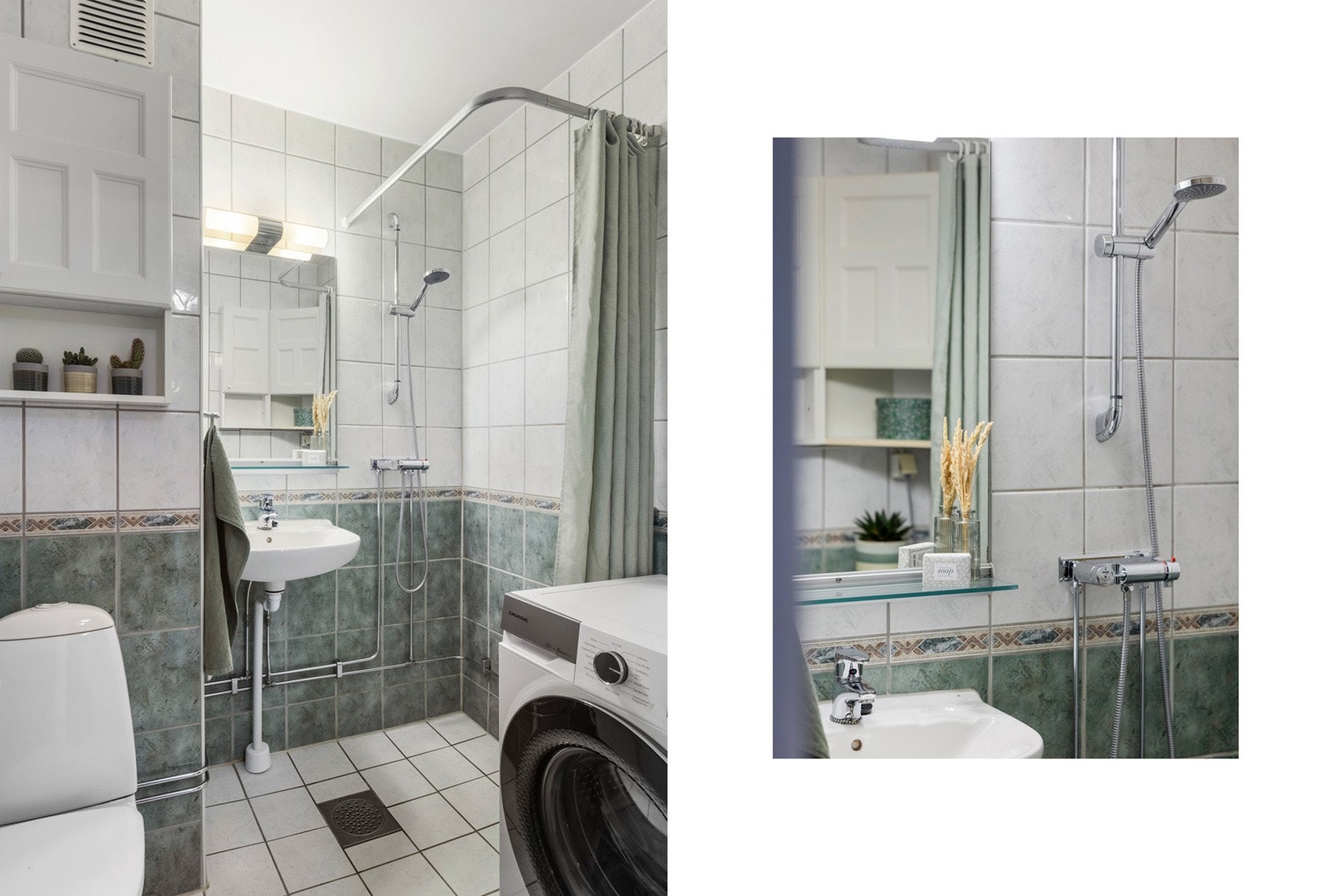 Badet har opplegg for vaskemaskin Galleribilde